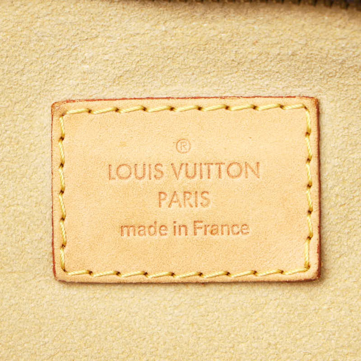Louis Vuitton Brown Pvc Leather Handbag Shoulder Bag (Pre-Owned)