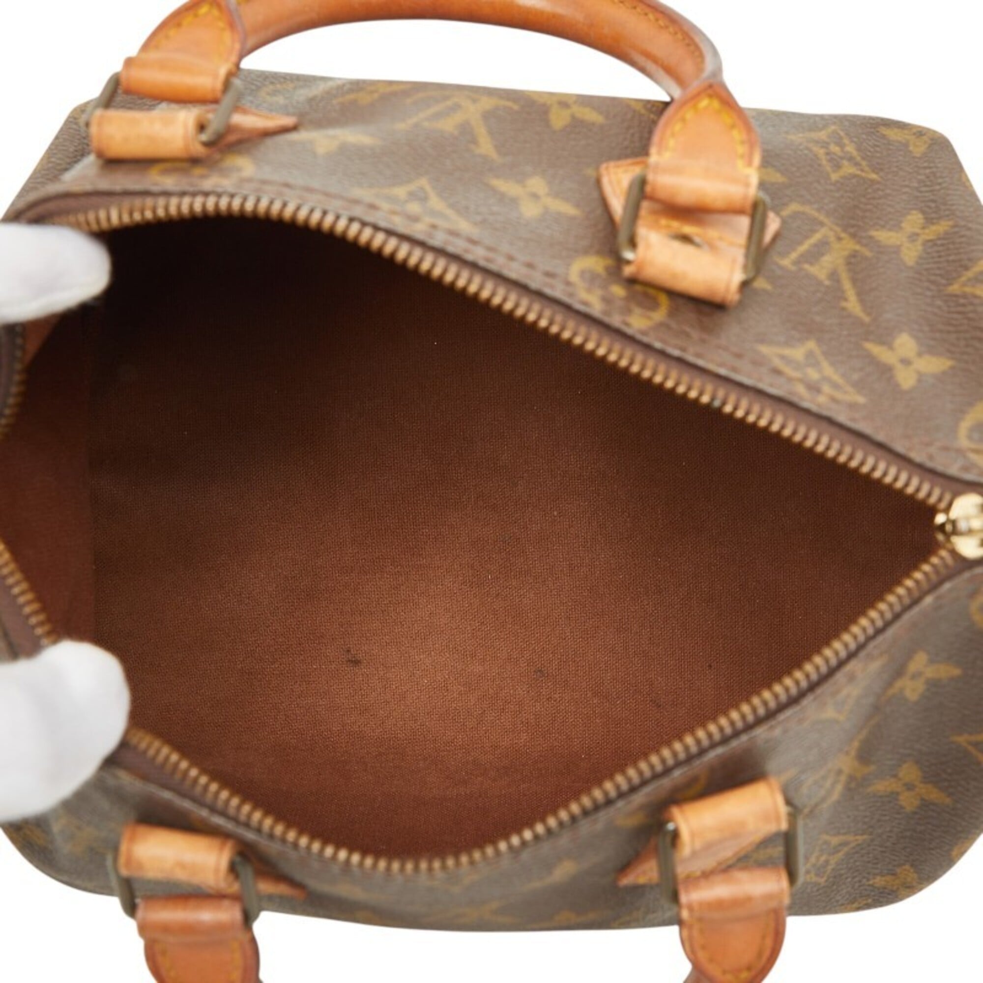 Louis Vuitton Brown Monogram Pvc Leather Handbag (Pre-Owned)