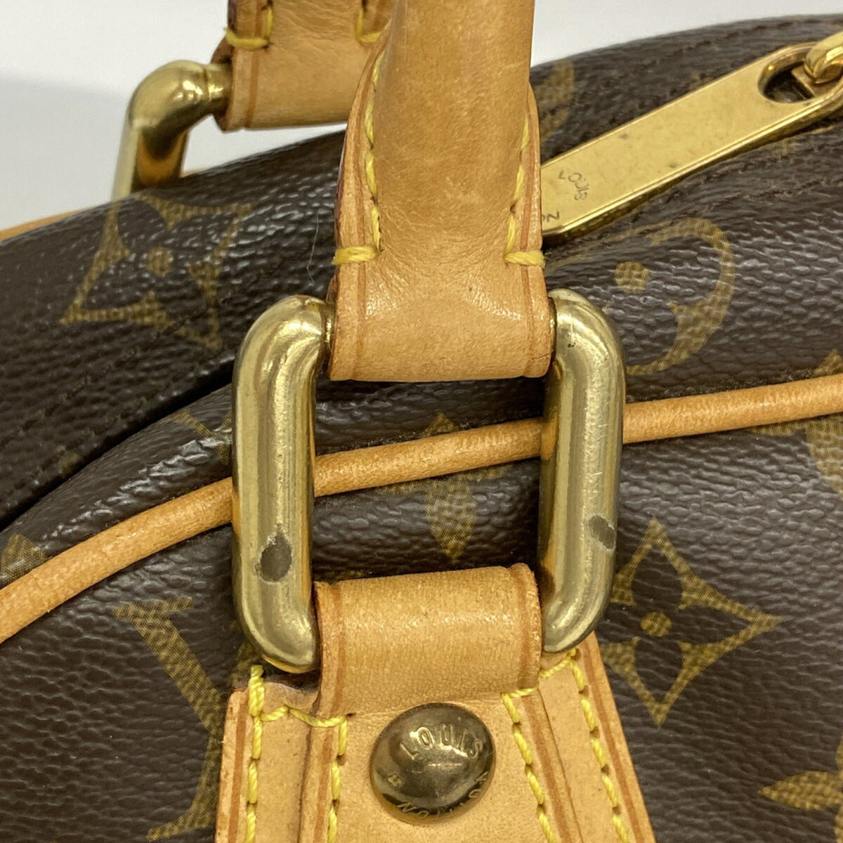 Louis Vuitton Brown Handbag (Pre-Owned)