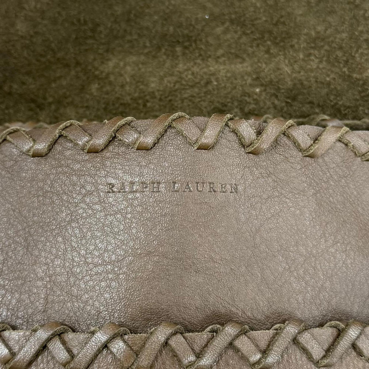 Ralph Lauren Brown Leather Shoulder Bag (Pre-Owned)