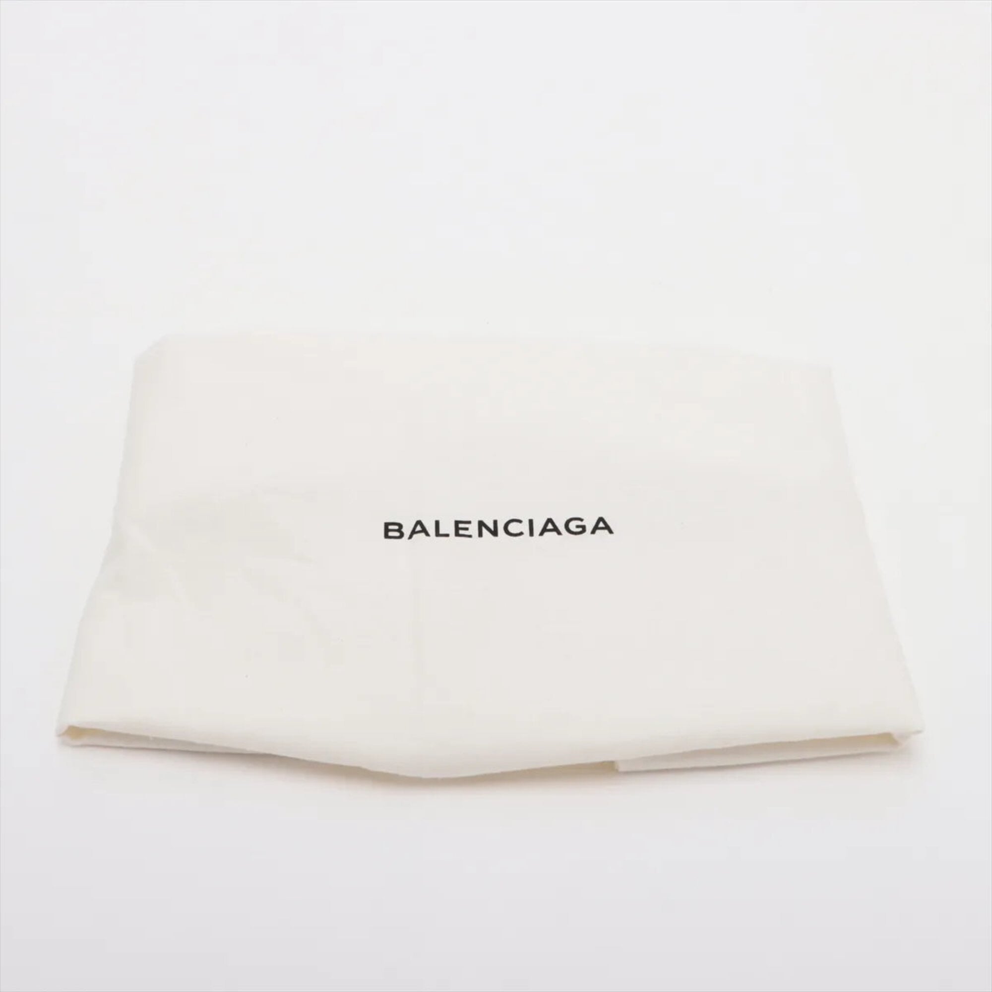 Balenciaga Black Leather Clutch Bag Pouch (Pre-Owned)