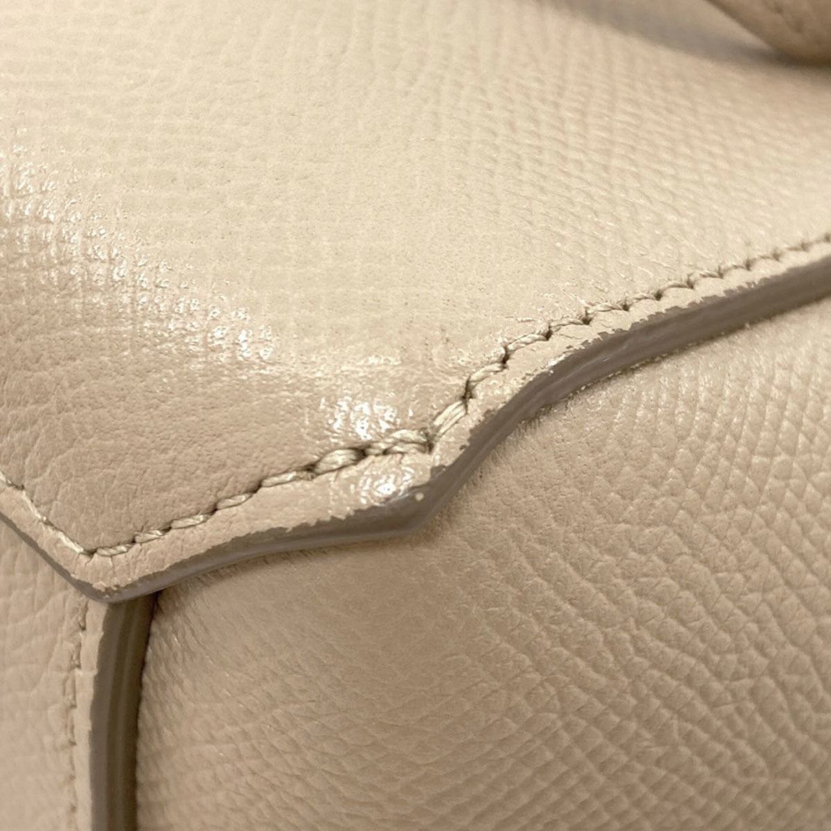 Celine Beige Leather Handbag (Pre-Owned)