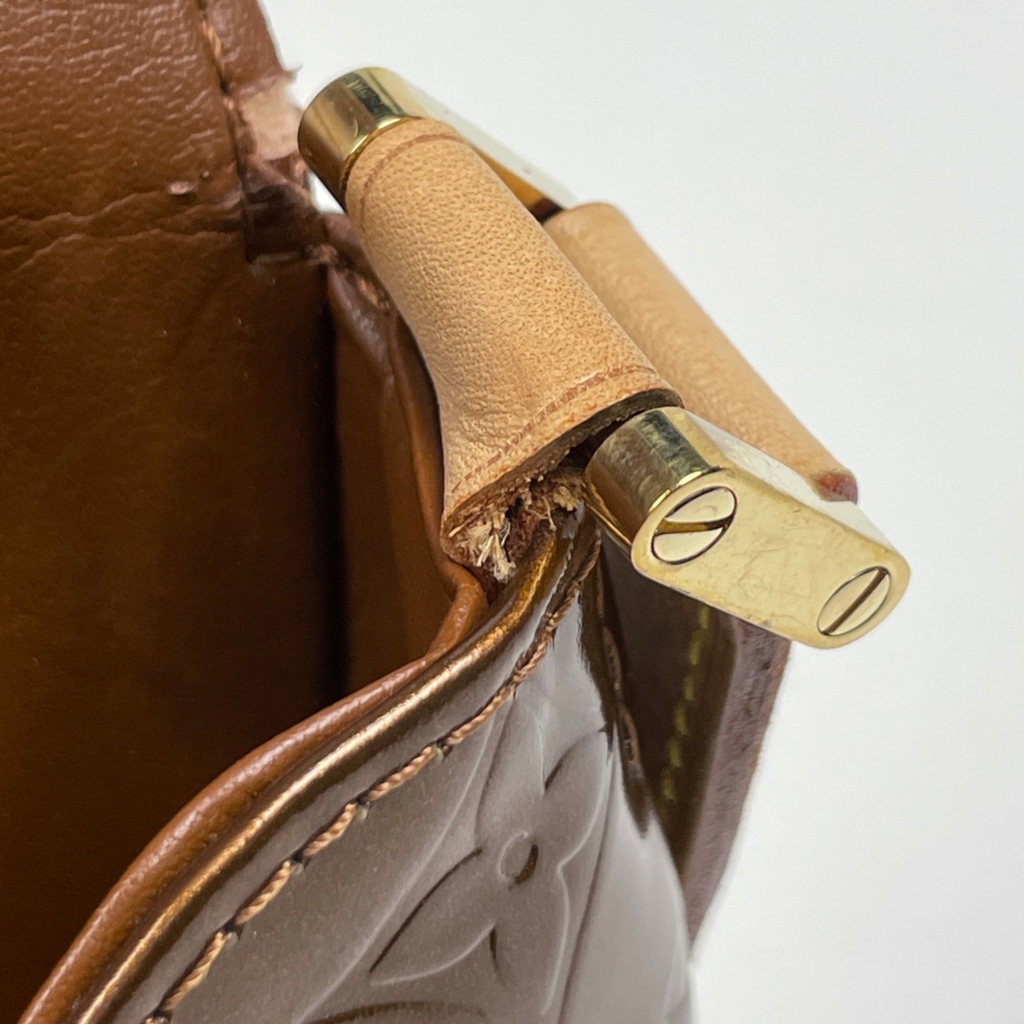 Louis Vuitton Bronze Monogram Vernis Shoulder Bag (Pre-Owned)