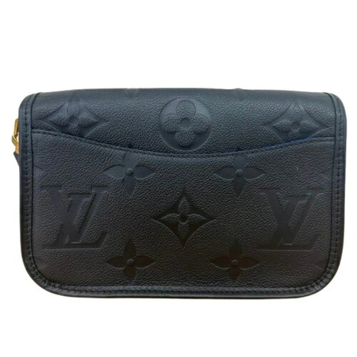 Louis Vuitton Monogram Empreinte Black Leather Shoulder Bag (Pre-Owned)