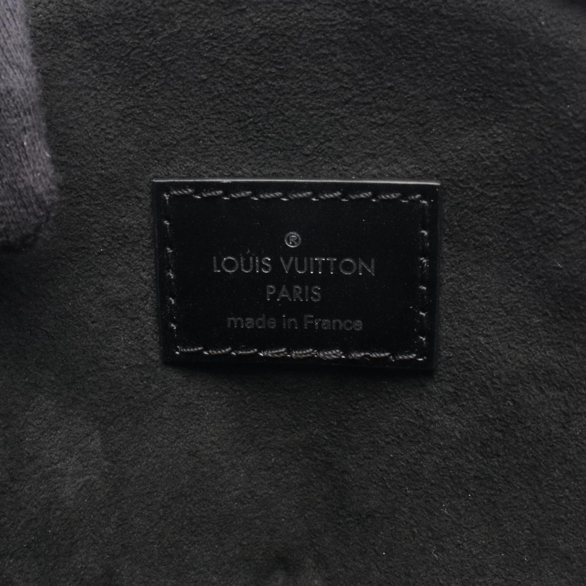 Louis Vuitton Black Multi-Color Leather Handbag Shoulder Bag (Pre-Owned)