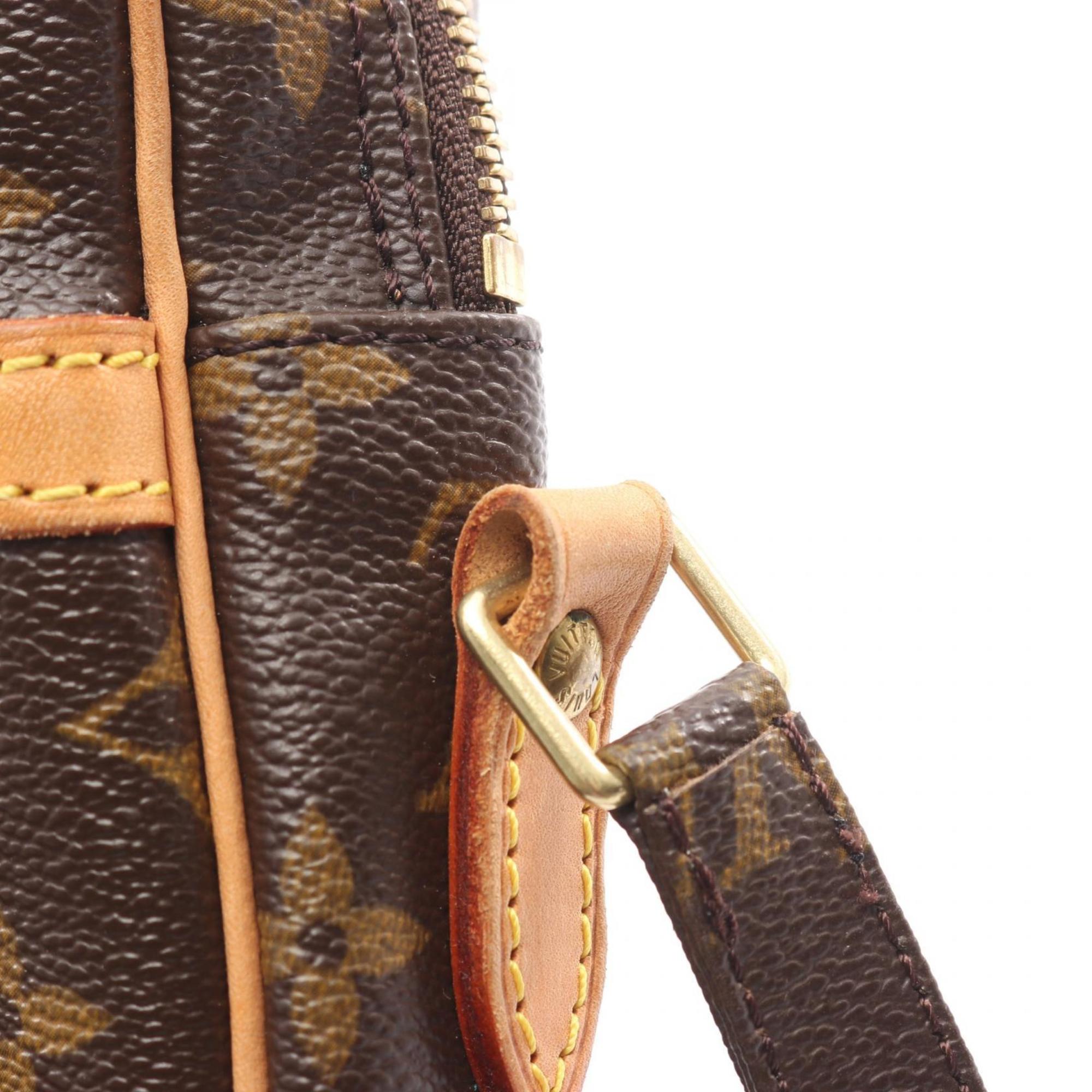 Louis Vuitton Brown Pvc Leather Shoulder Bag (Pre-Owned)