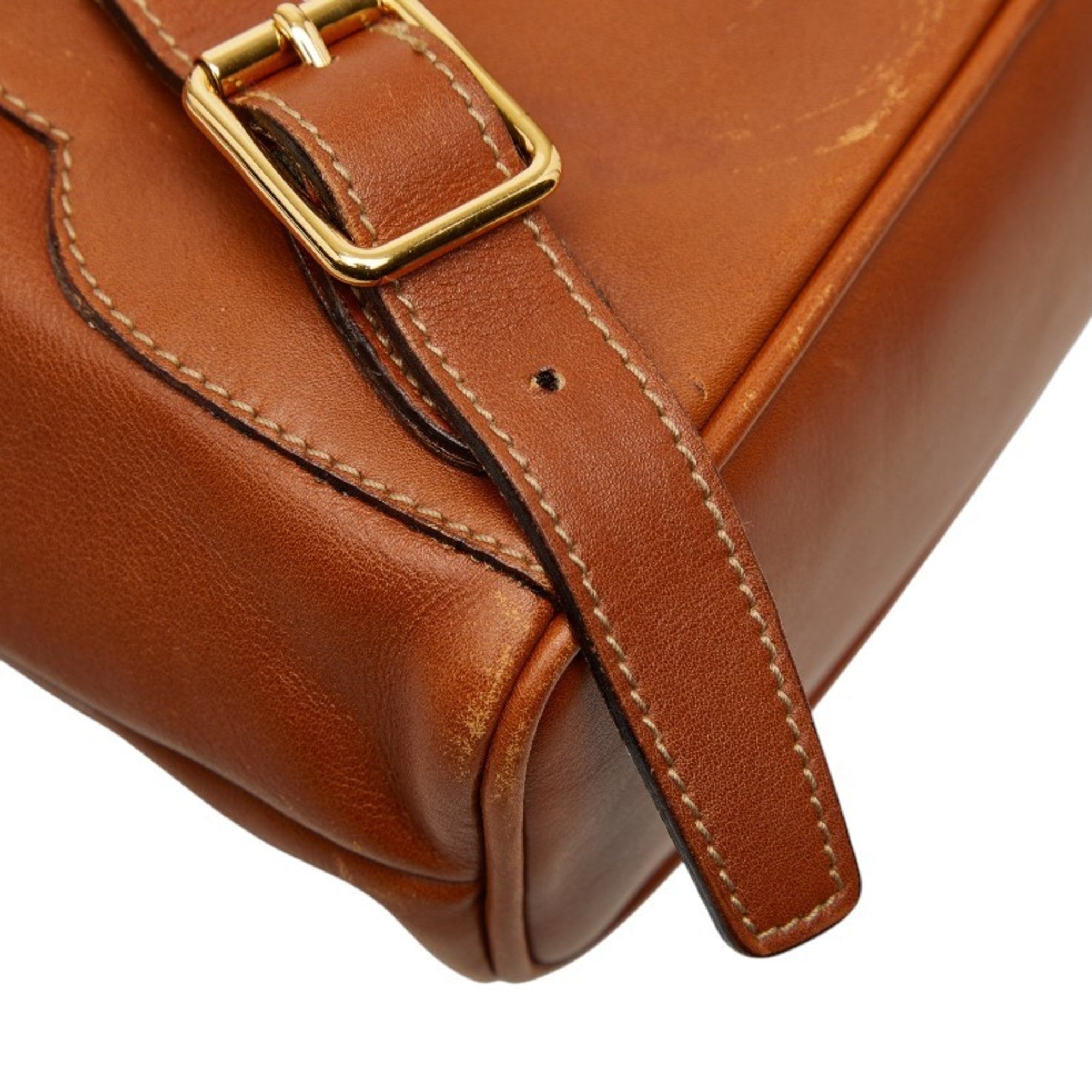 Gucci Bamboo Brown Bamboo Backpack (Pre-Owned)
