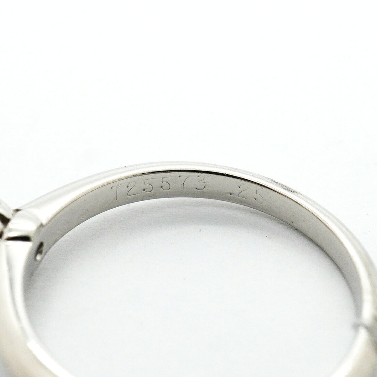 Tiffany Platinum 950 Band Ring (Pre-Owned)