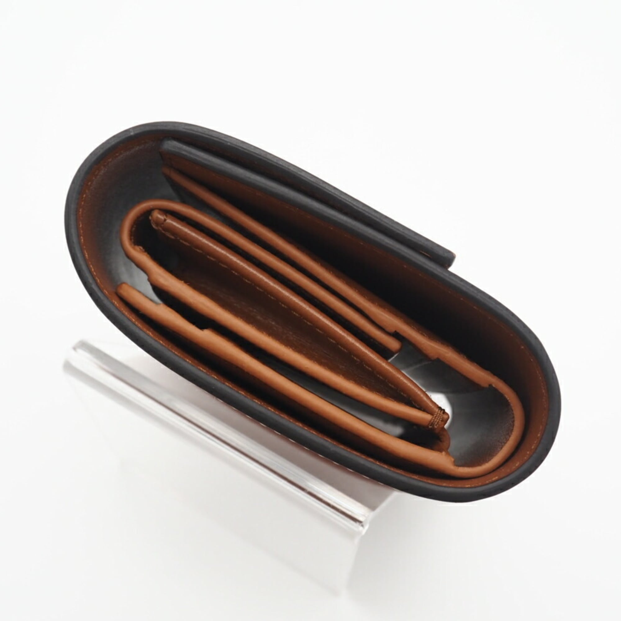 Celine Brown Satin Wallet (Tri-Fold) (Pre-Owned)