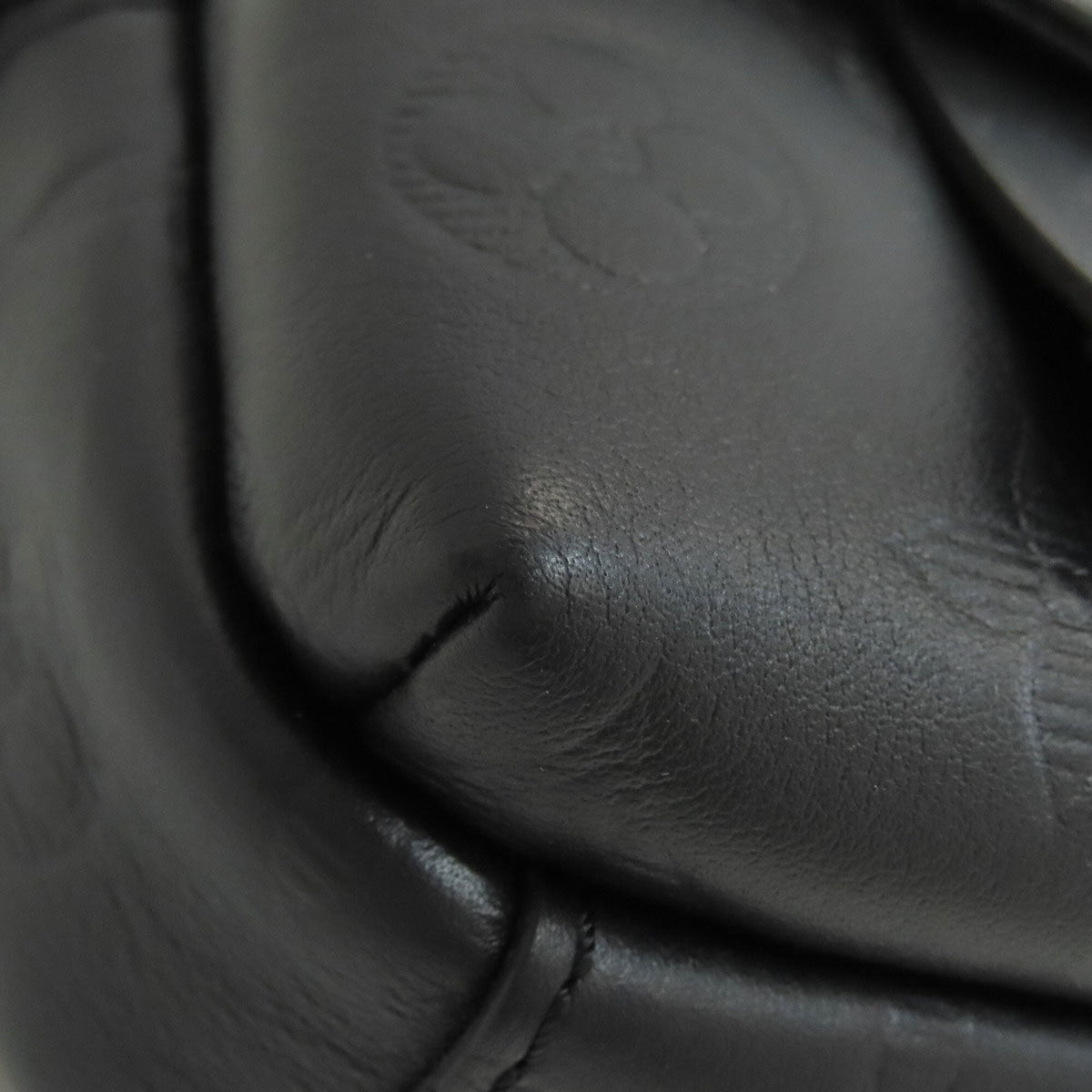 Louis Vuitton Noir Monogram Shadow Shoulder Bag (Pre-Owned)