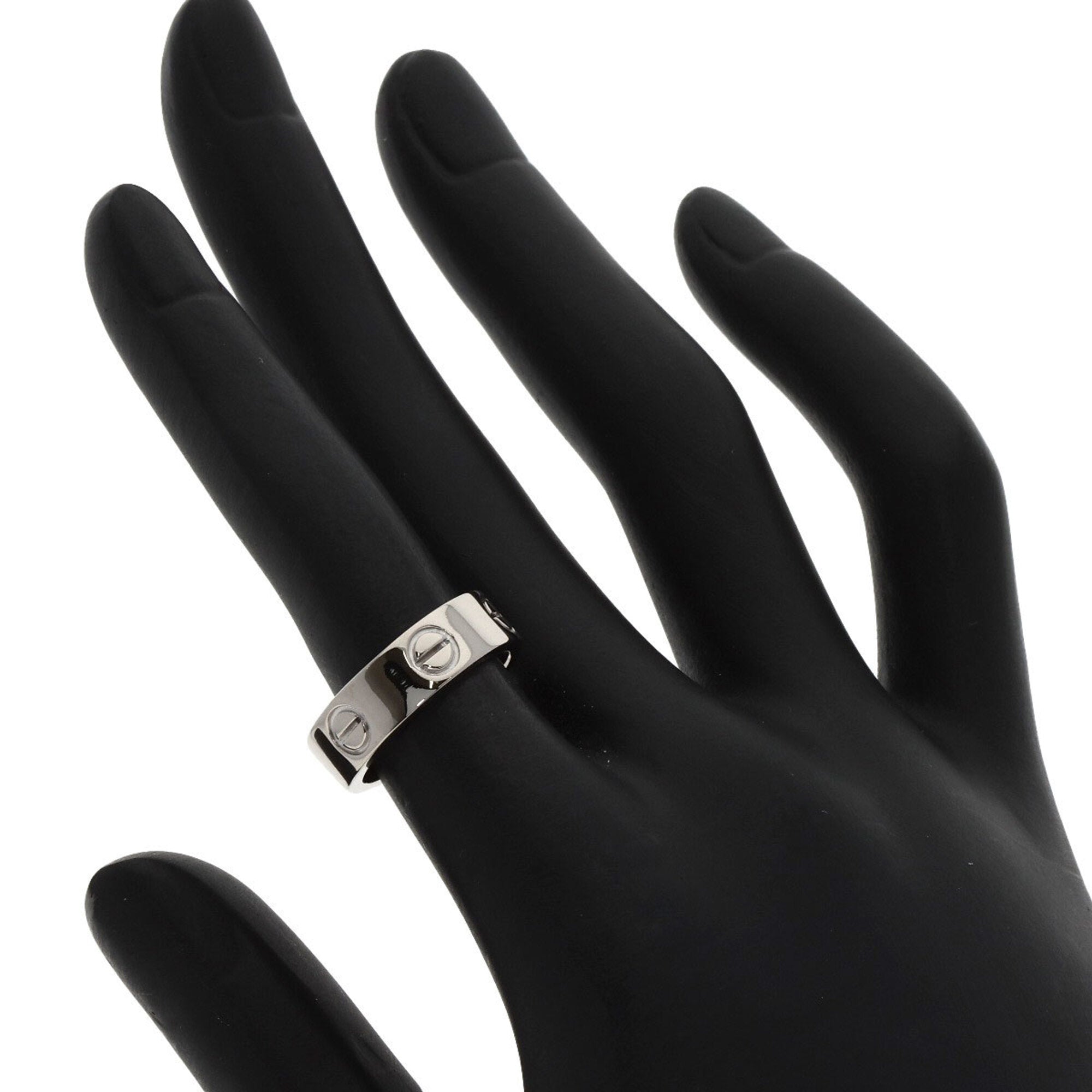 Cartier Love White Gold (18K) Band Ring (Pre-Owned)
