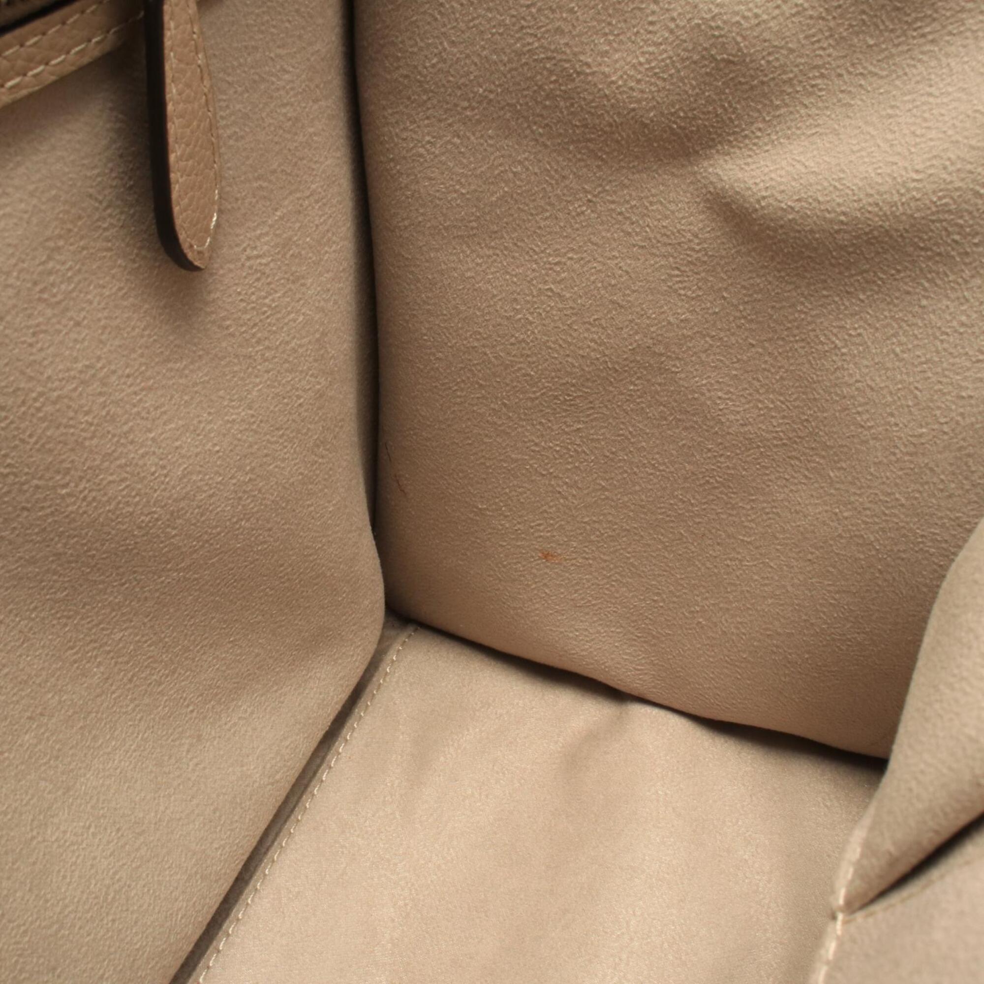 Celine Beige Leather Handbag (Pre-Owned)