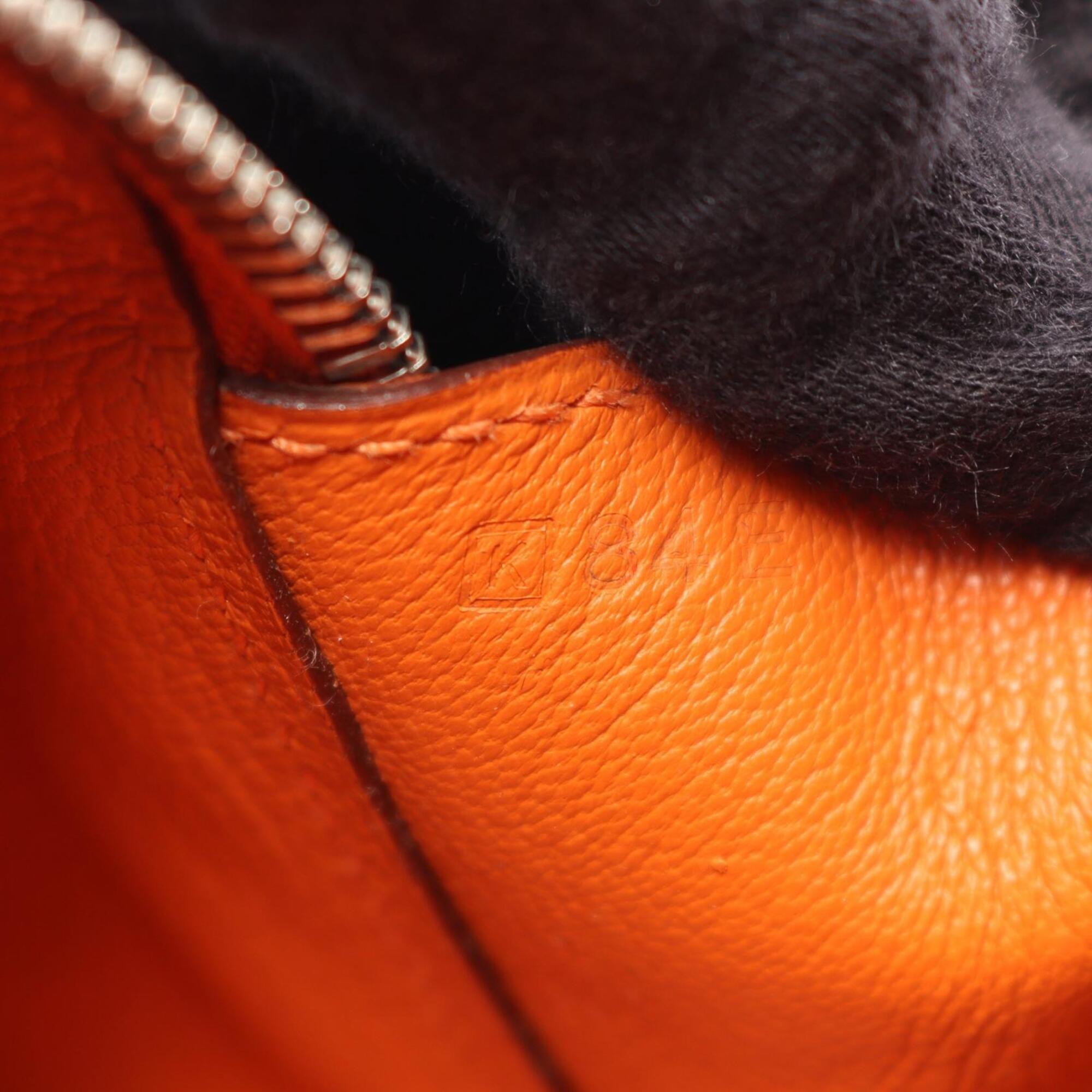 Hermes Orange Epsom Leather Handbag (Pre-Owned)