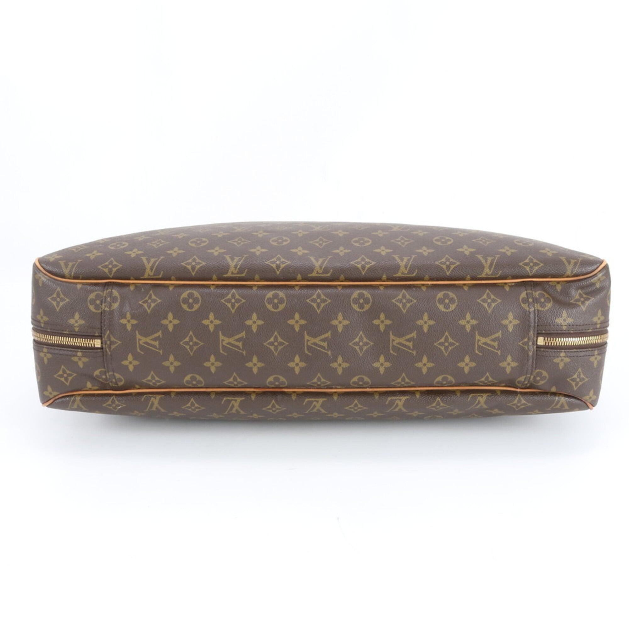 Louis Vuitton Brown Coated Canvas Leather Handbag (Pre-Owned)