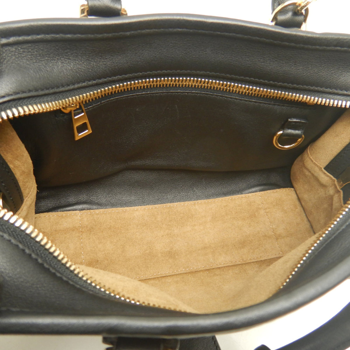Loewe Amazona Black Leather Handbag (Pre-Owned)