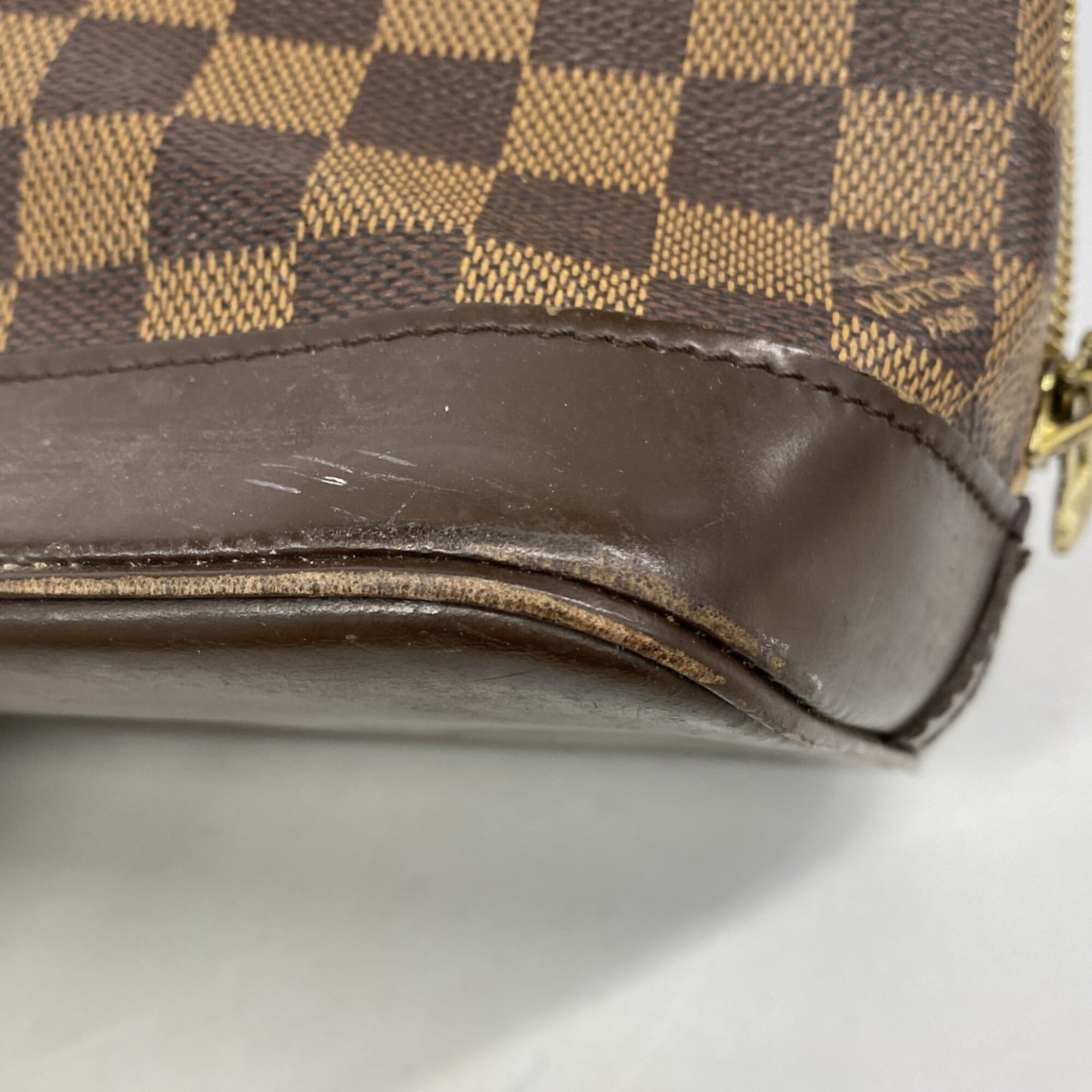 Louis Vuitton Ebene Handbag (Pre-Owned)