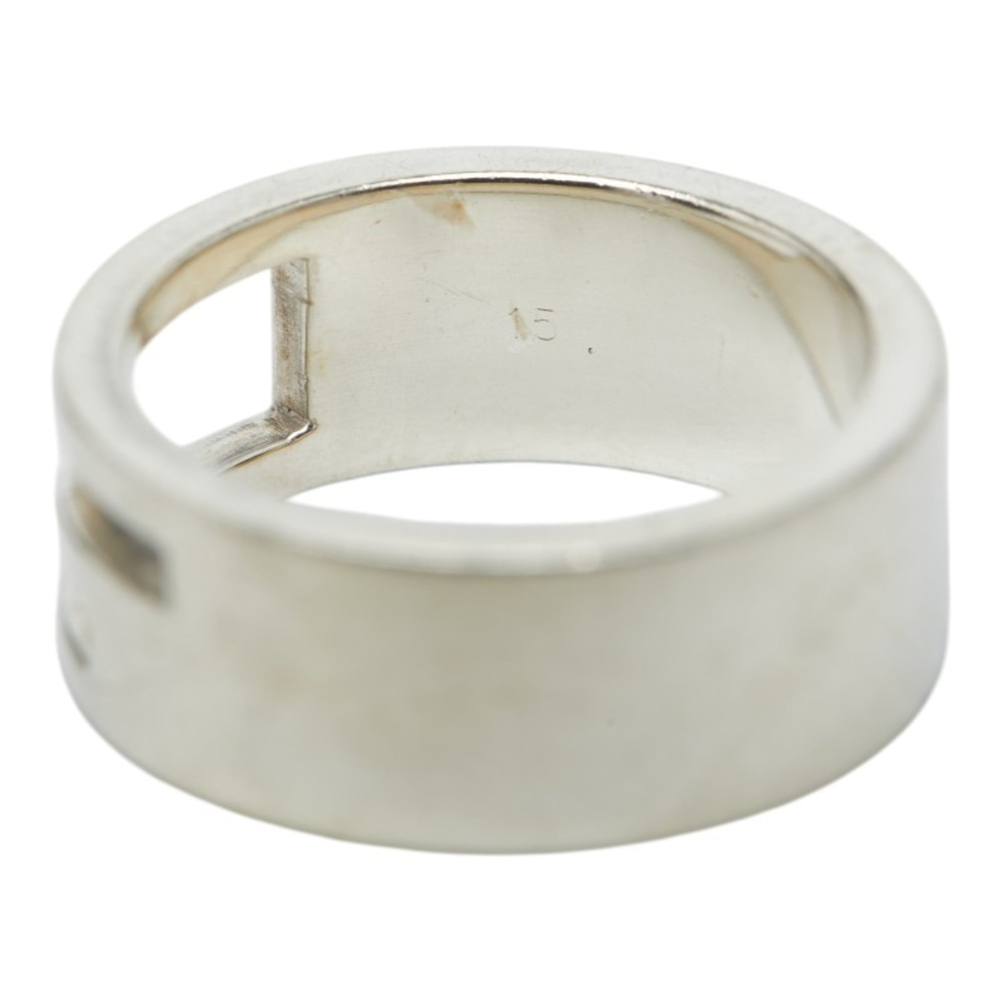 Gucci Silver Silver 925 Band Ring (Pre-Owned)