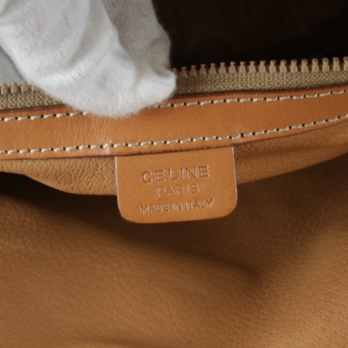 Celine Macadam Brown Pvc Leather Shoulder Bag (Pre-Owned)