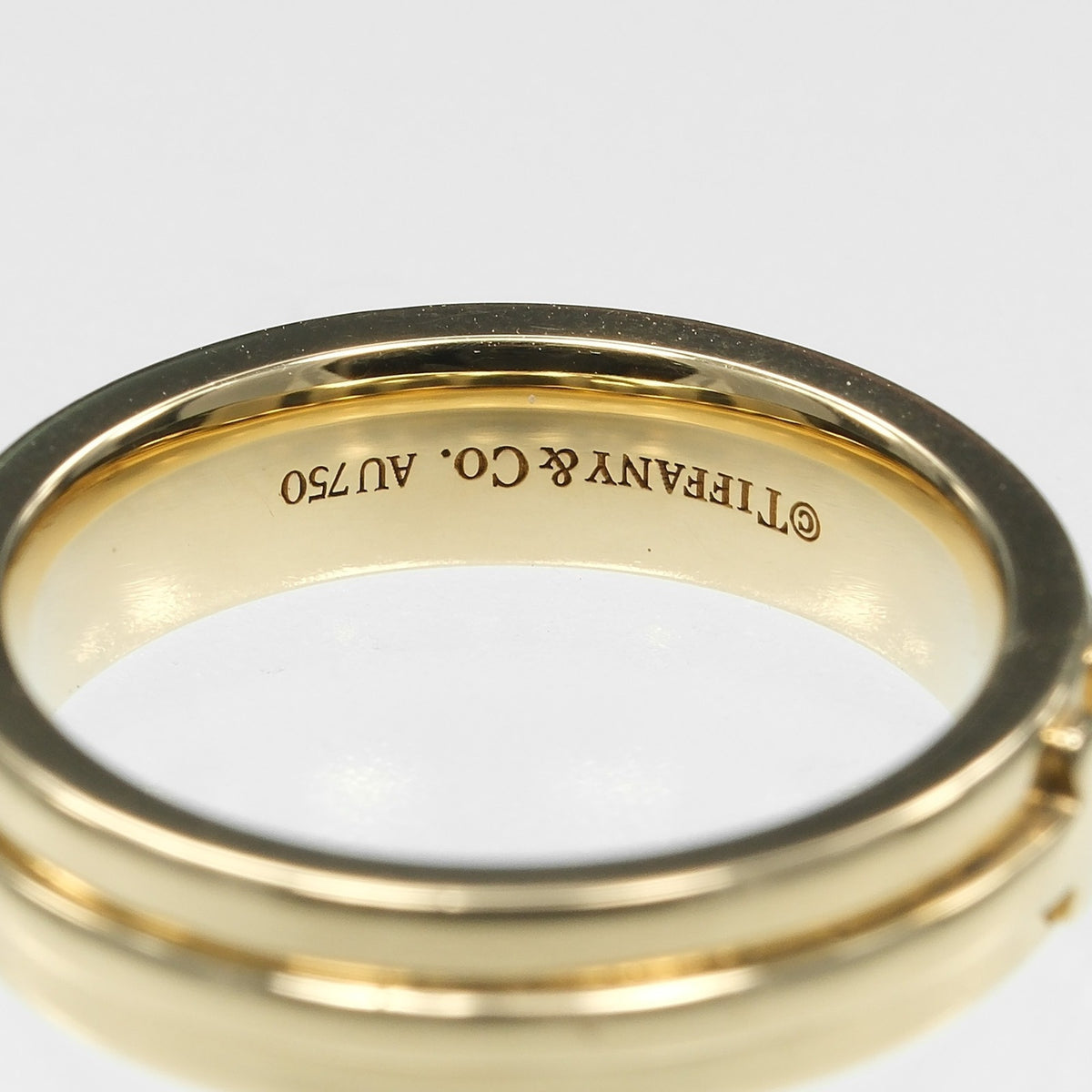 Tiffany Yellow Gold (18K) Band Ring (Pre-Owned)