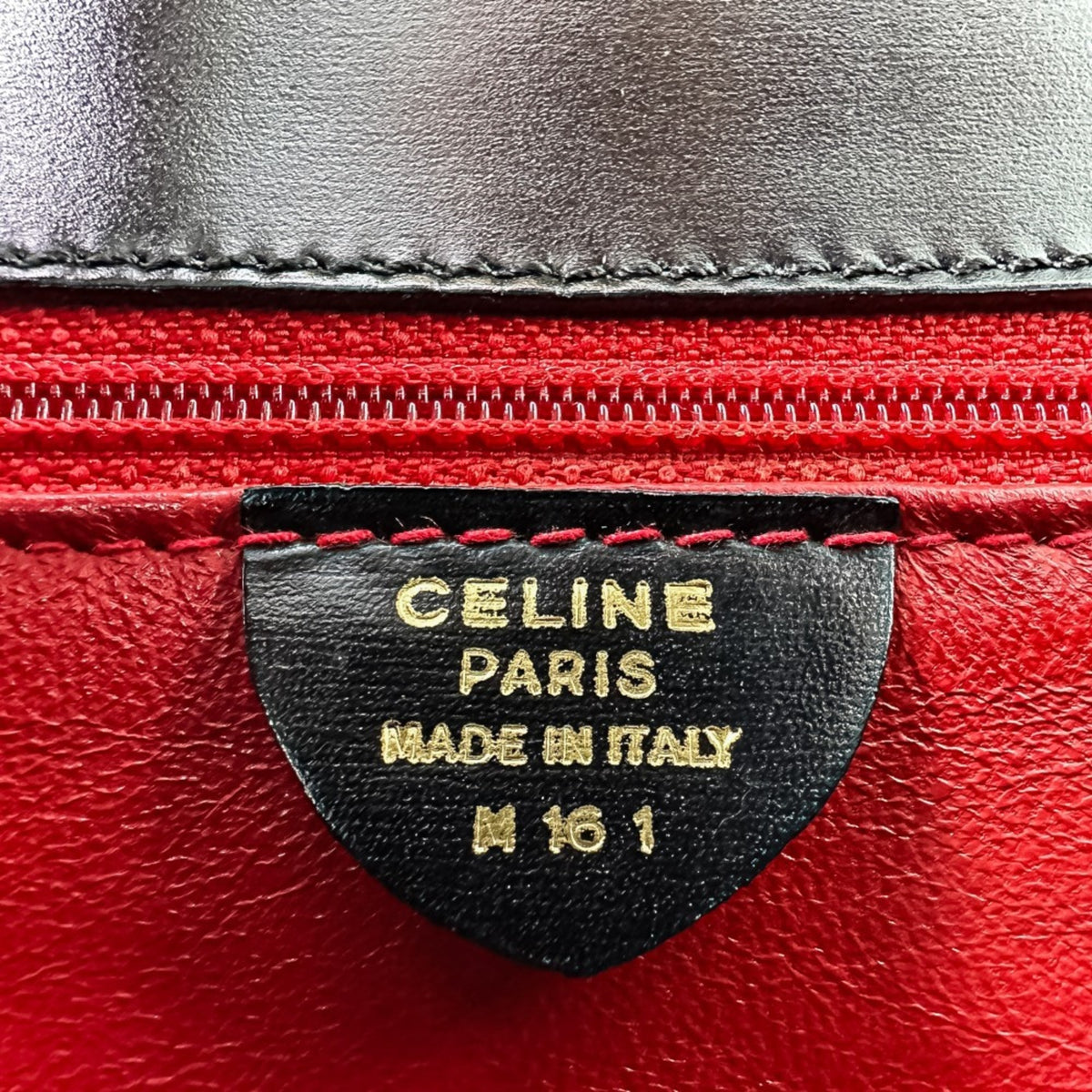 Celine Black Leather Handbag (Pre-Owned)