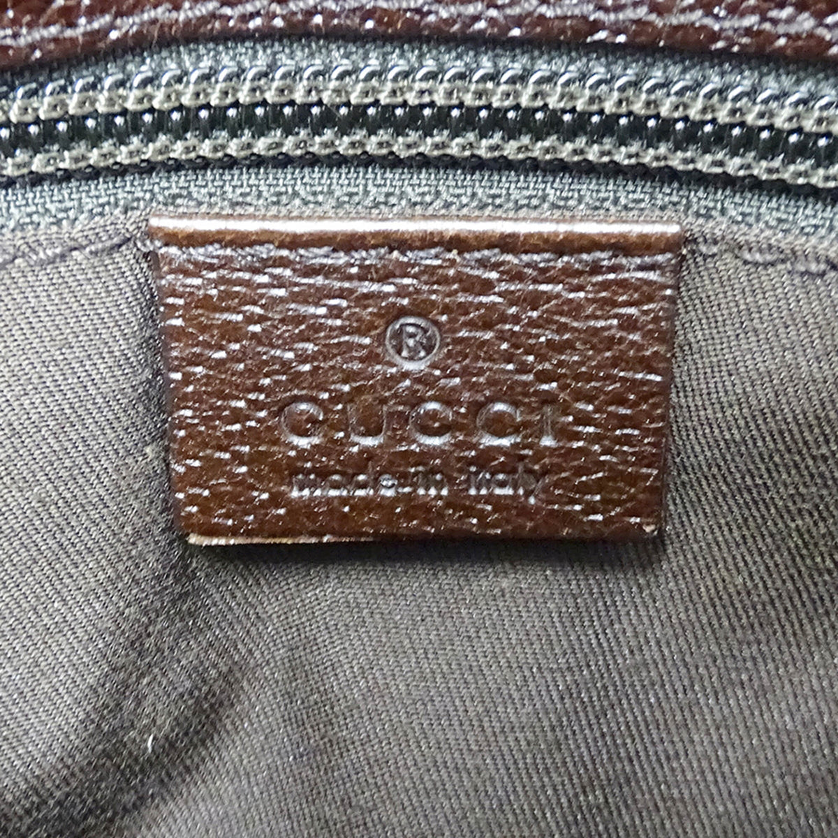 Gucci Beige Brown Gg Canvas Handbag Shoulder Bag (Pre-Owned)