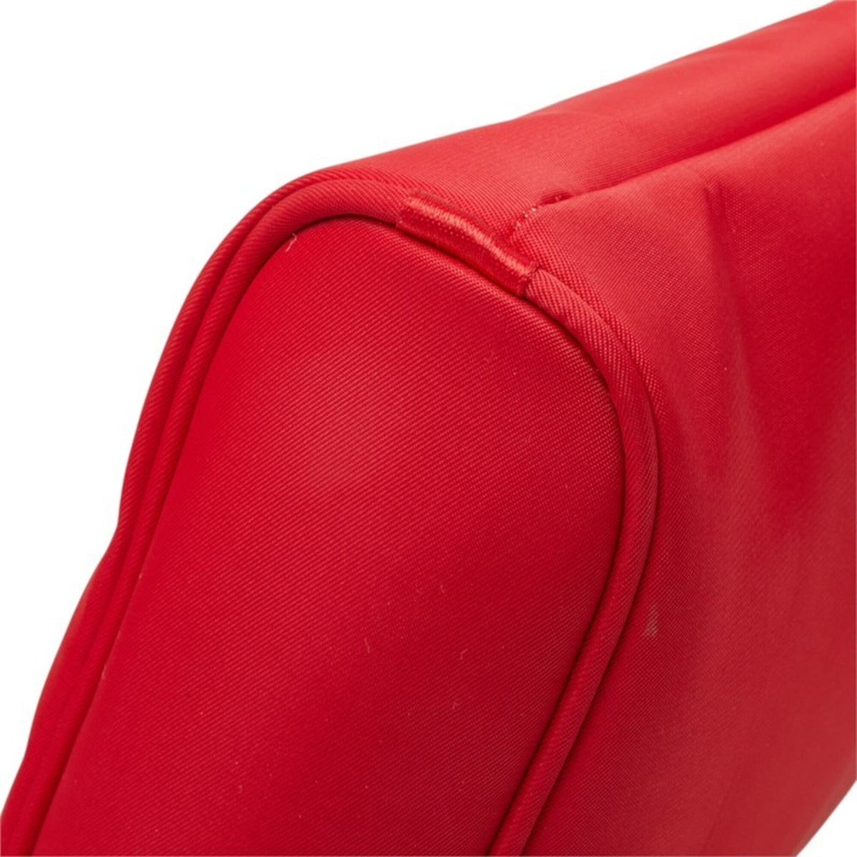 Celine Red Color Nylon Handbag (Pre-Owned)