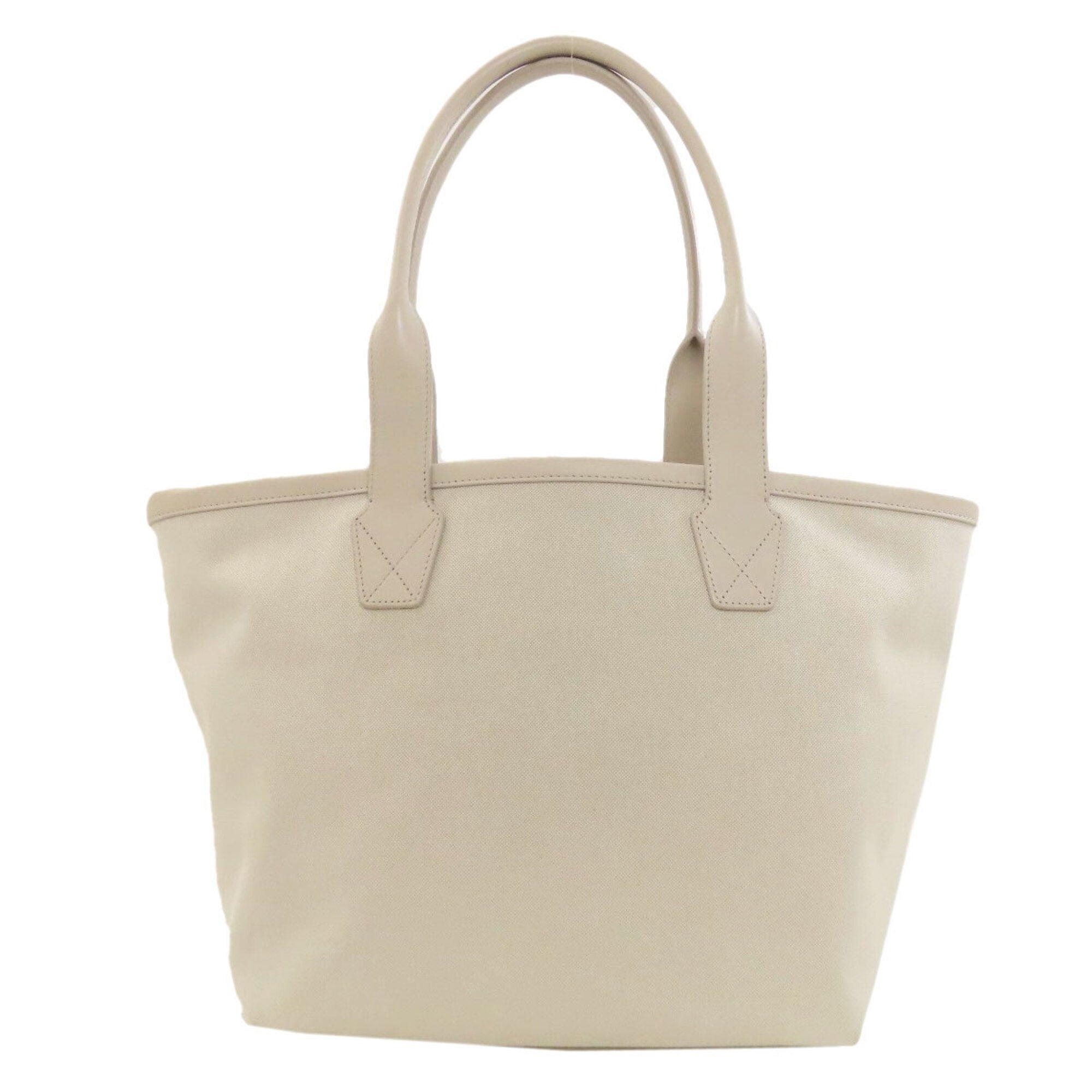 Balenciaga White Canvas Tote Bag (Pre-Owned)