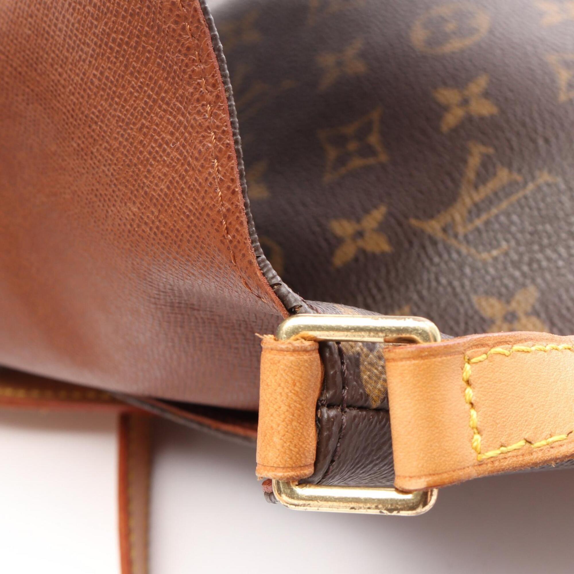 Louis Vuitton Brown Pvc Leather Handbag Shoulder Bag (Pre-Owned)