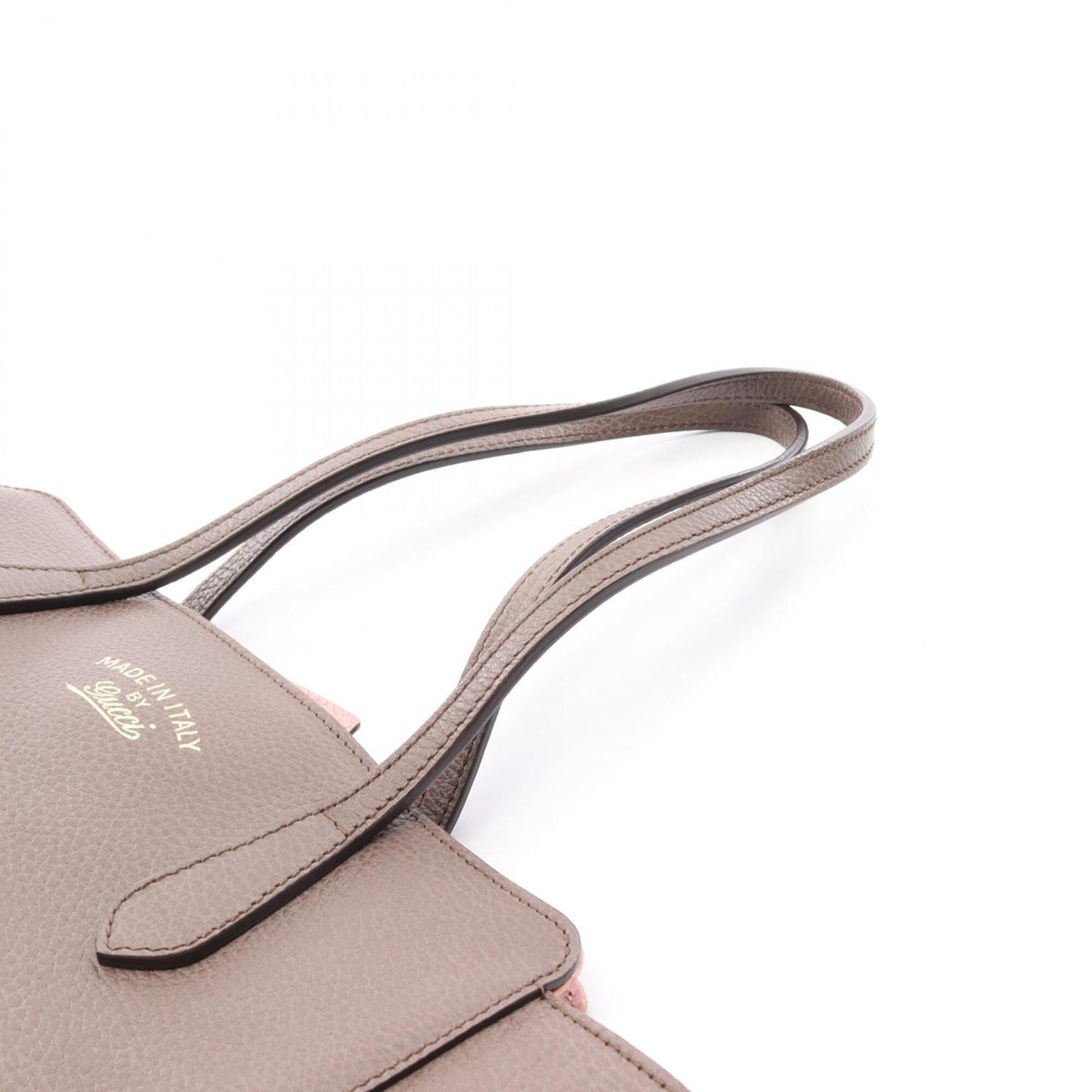 Gucci Beige Leather Tote Bag (Pre-Owned)