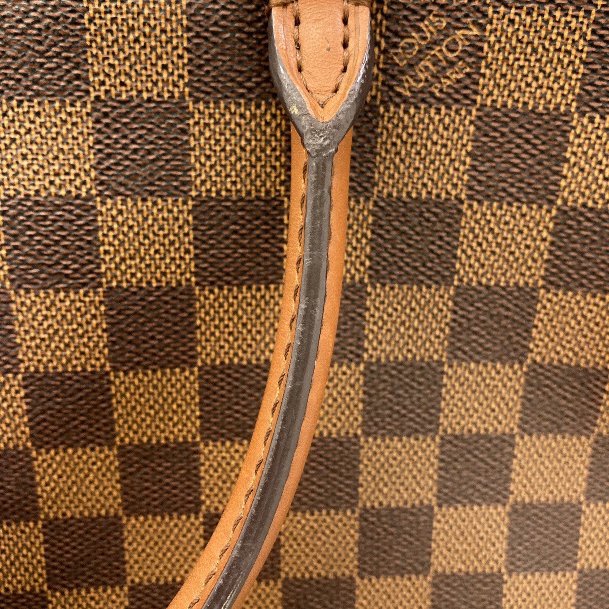 Louis Vuitton Damier Damier Canvas Ebene Damier Canvas Handbag (Pre-Owned)