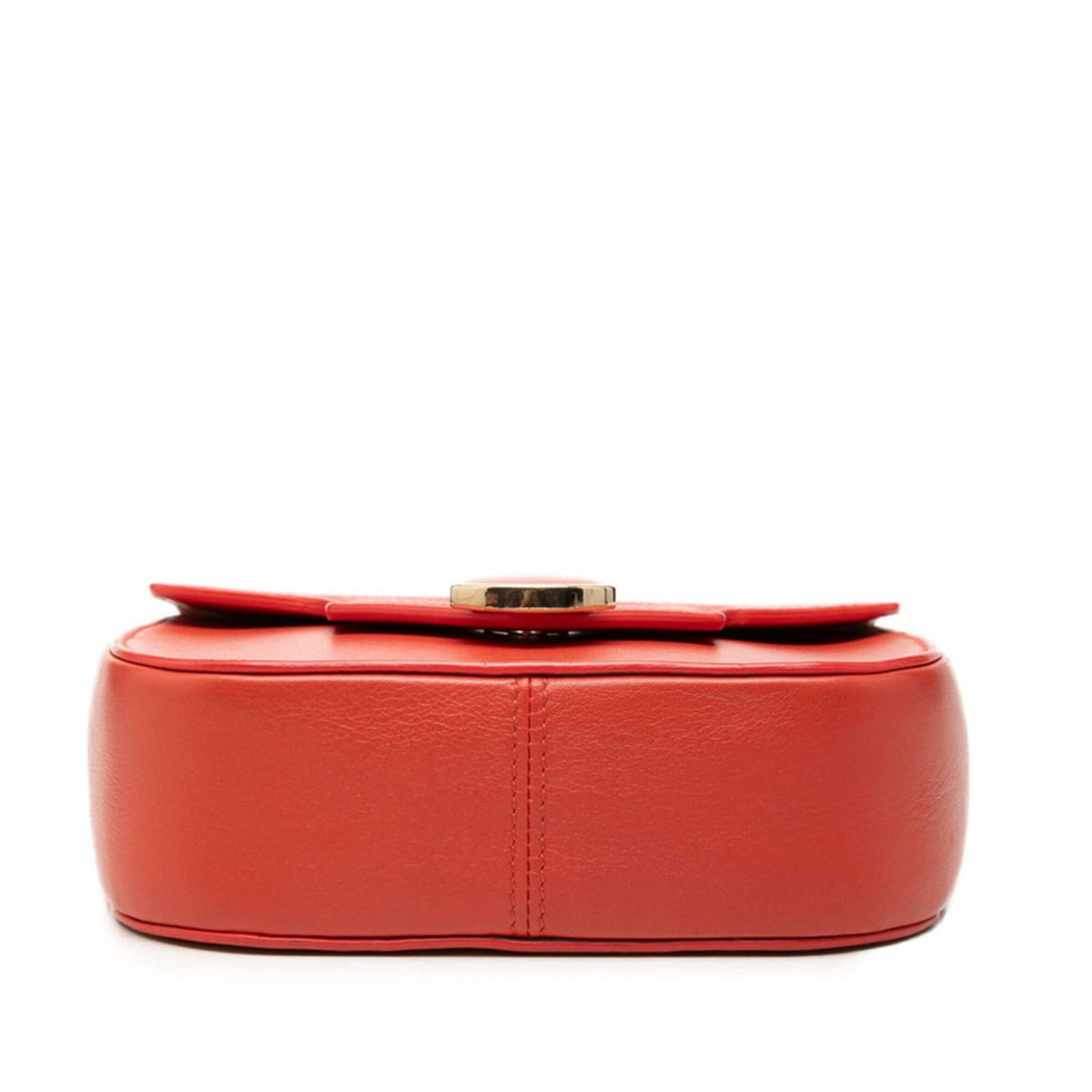 Bvlgari Orange Leather Shoulder Bag (Pre-Owned)