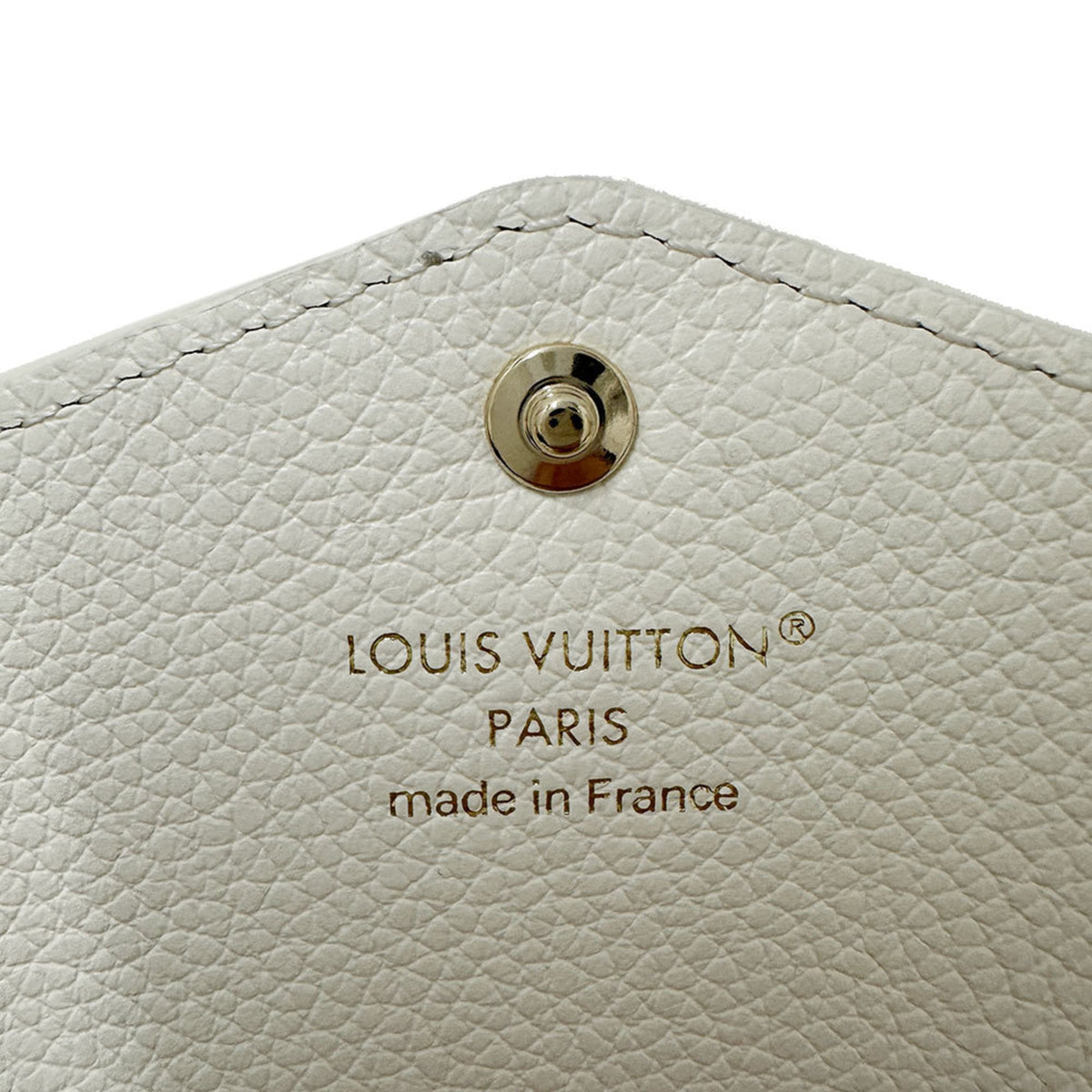Louis Vuitton Monogram Empreinte White Monogram Empreinte Long Wallet (Bi-Fold) (Pre-Owned)
