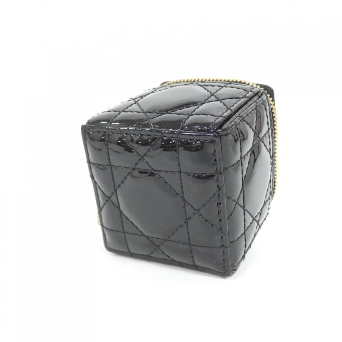 Christian Dior Black Leather Handbag Pouch (Pre-Owned)