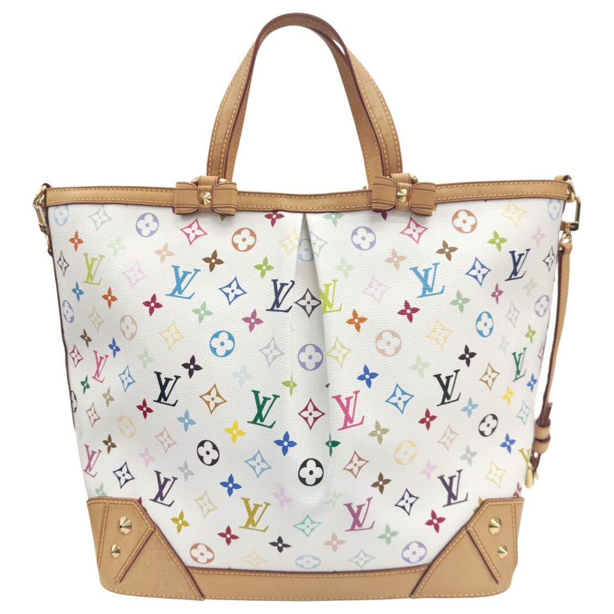 Louis Vuitton Blanc Monogram Multicolore Shoulder Bag (Pre-Owned)