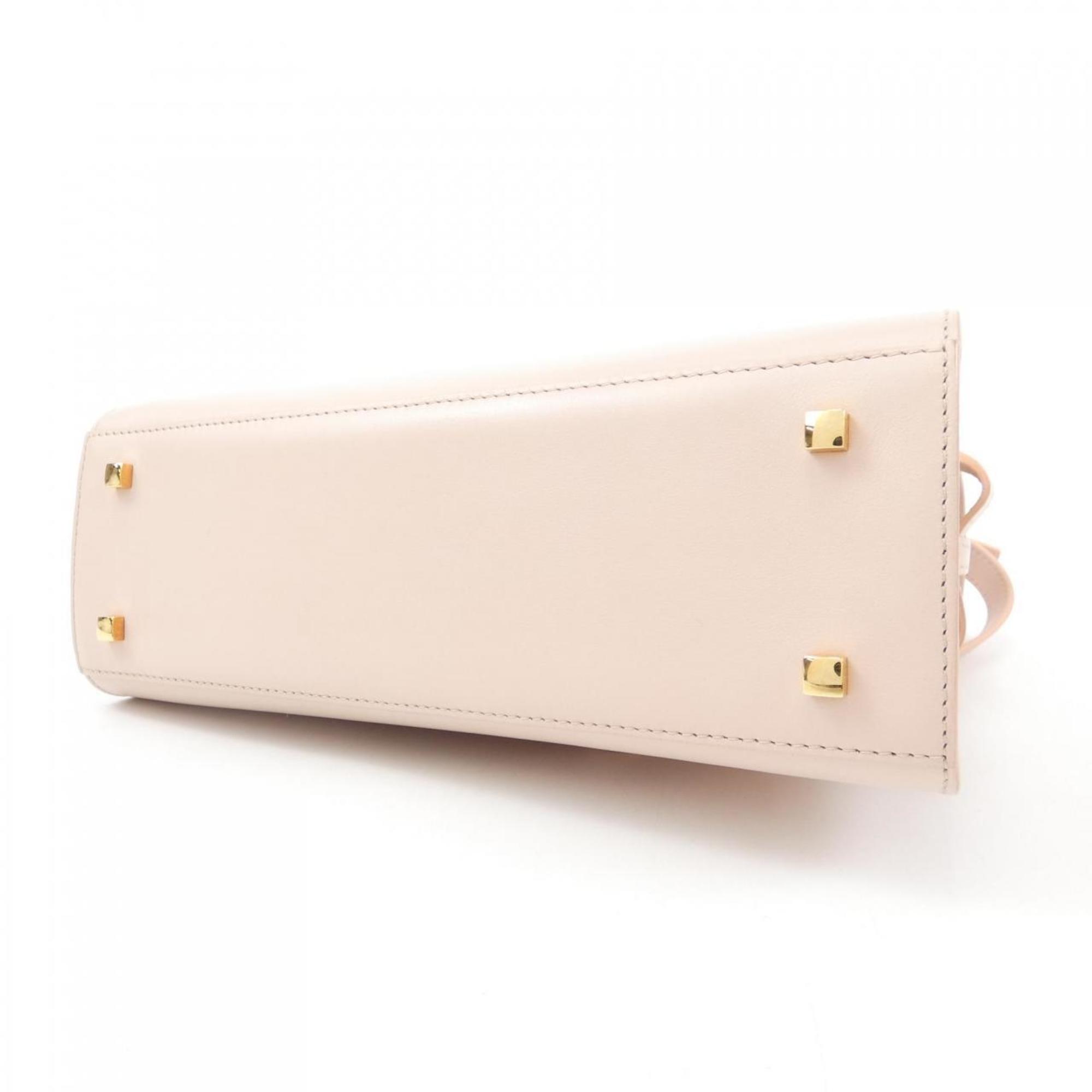 Delvaux Pink Leather Handbag (Pre-Owned)