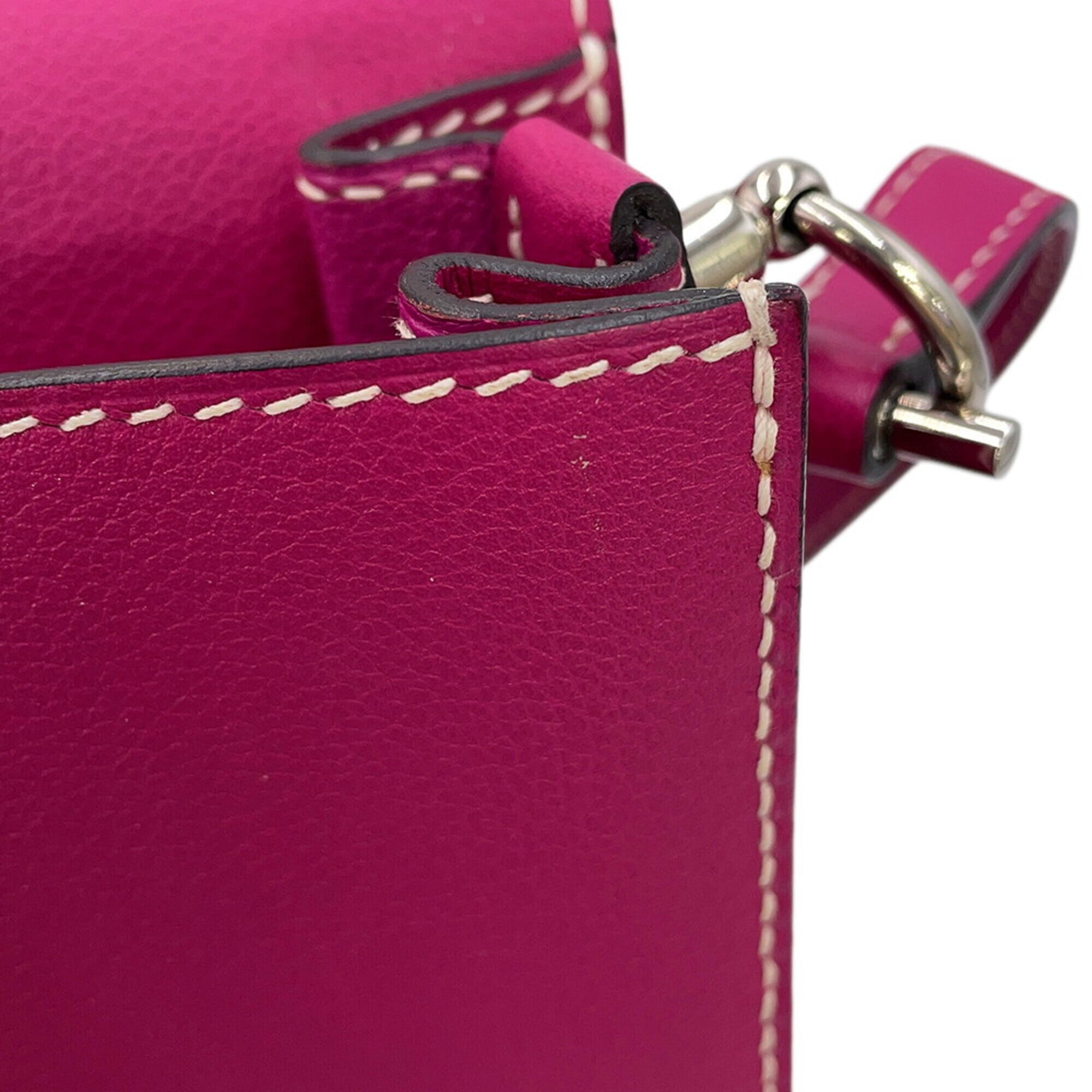 Hermes Rose Purple Handbag (Pre-Owned)