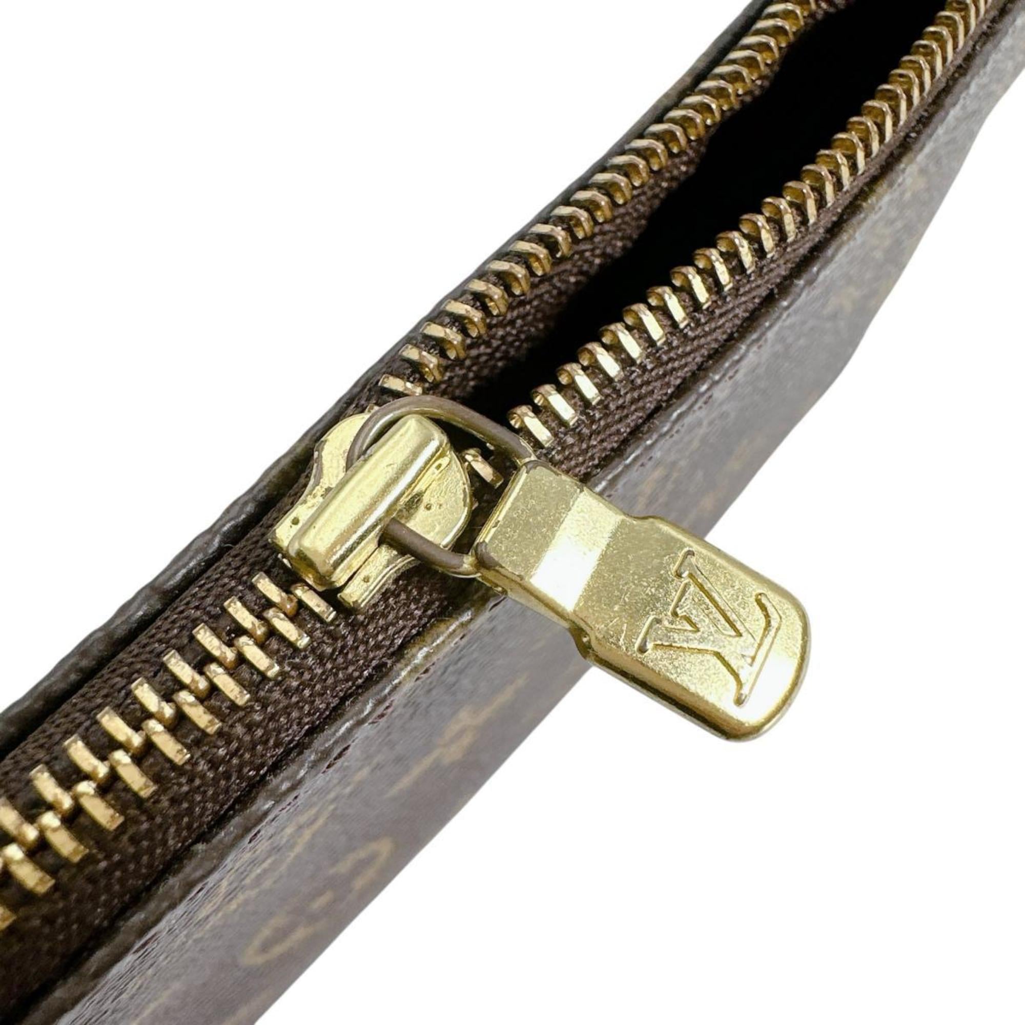 Louis Vuitton Monogram Brown Monogram Pochette Pouch Shoulder Bag (Pre-Owned)