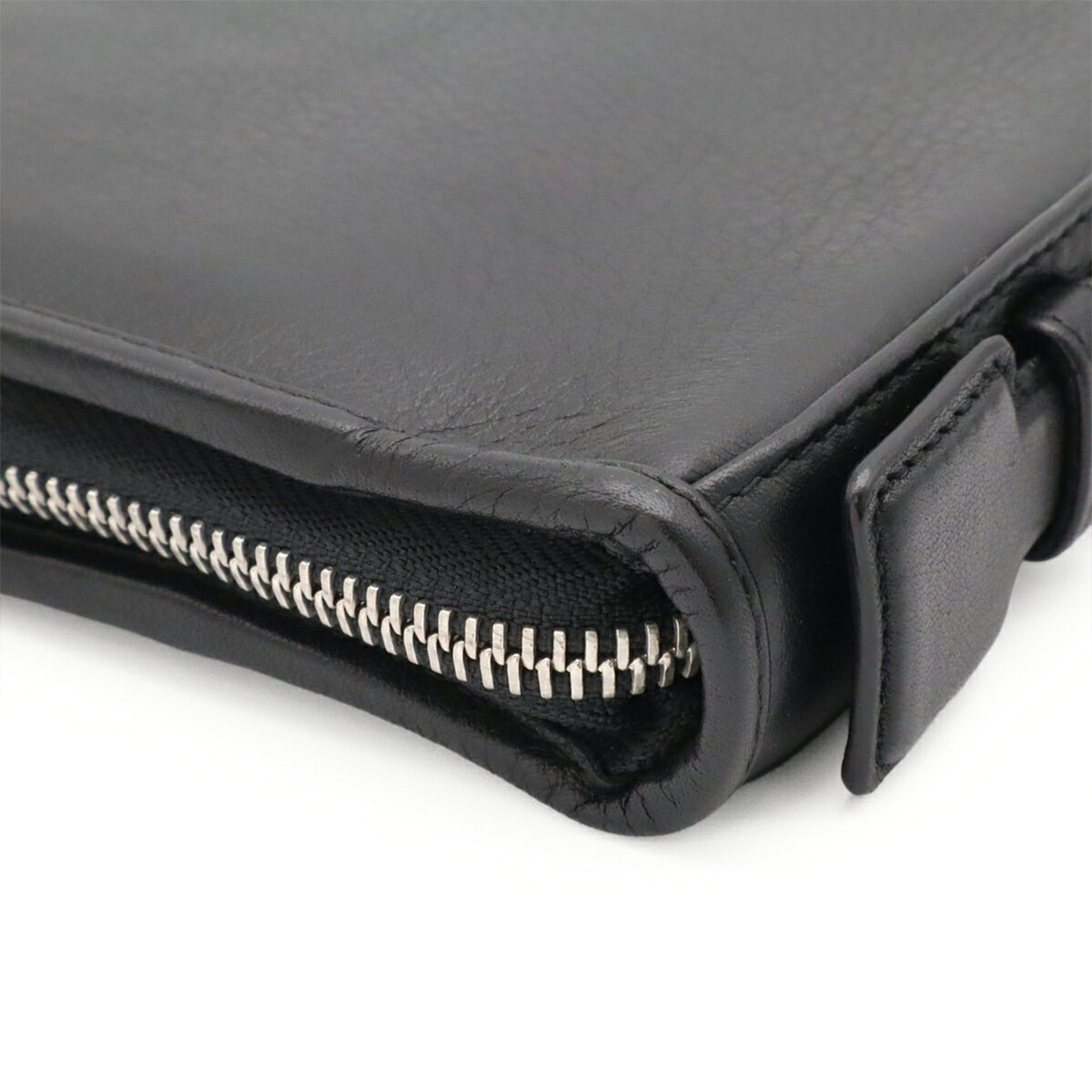 Loewe Black Leather Coin Purse/Coin Case (Pre-Owned)