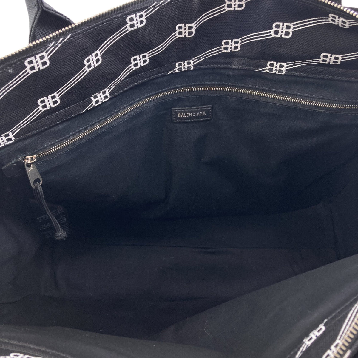 Balenciaga Black Canvas Tote Bag (Pre-Owned)