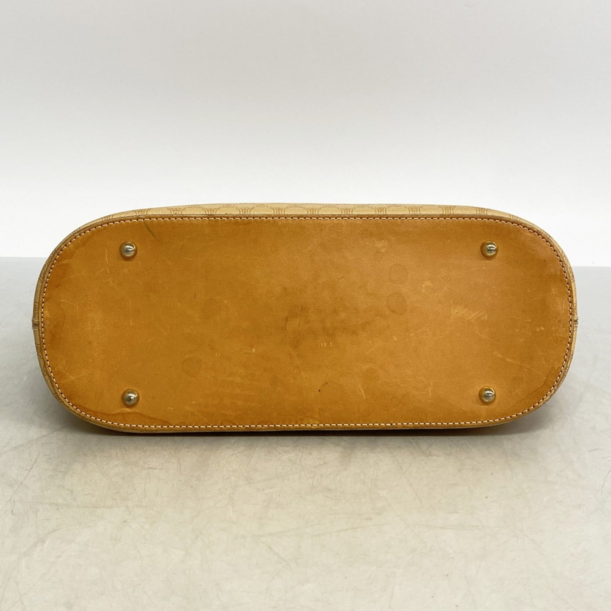 Celine Beige Pvc Handbag (Pre-Owned)