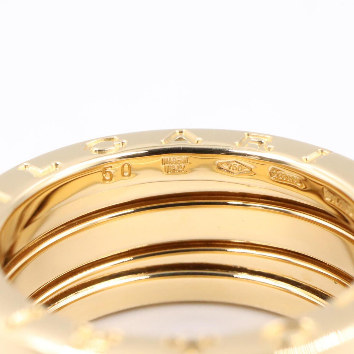Bvlgari Yellow Gold Yellow Gold (18K) Band Ring (Pre-Owned)