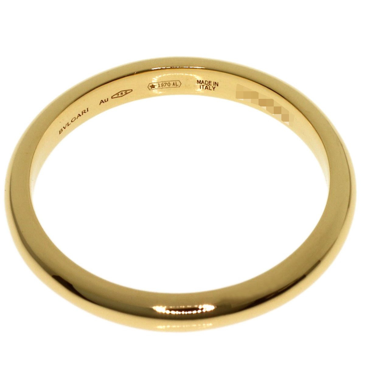 Bvlgari Pink Gold (18K) Band Ring (Pre-Owned)