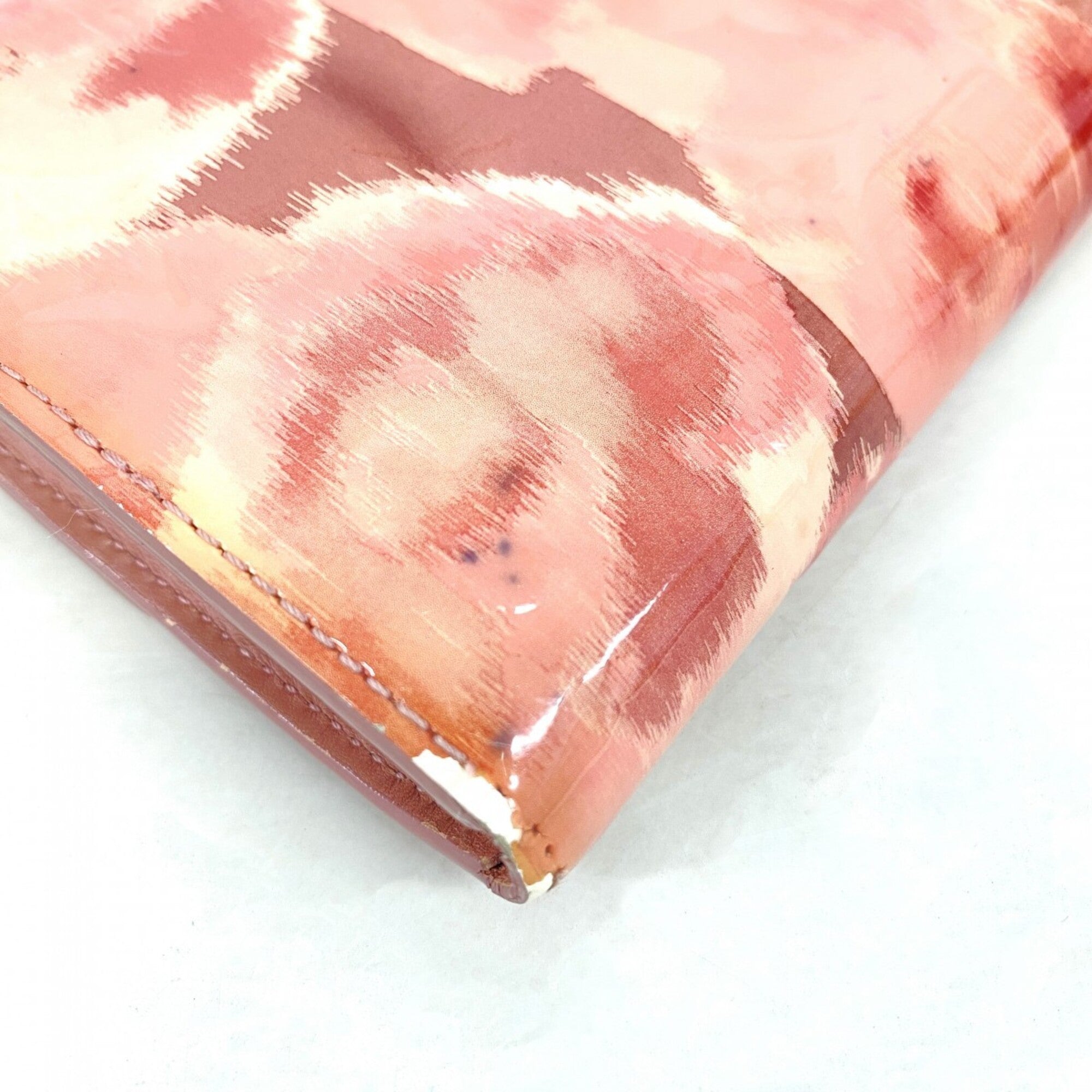 Louis Vuitton Rose Velours Long Wallet (Bi-Fold) (Pre-Owned)