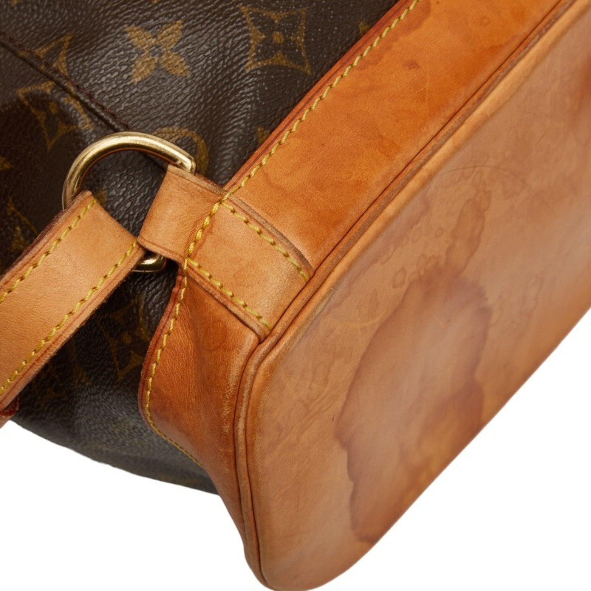 Louis Vuitton Brown Pvc Leather Backpack (Pre-Owned)