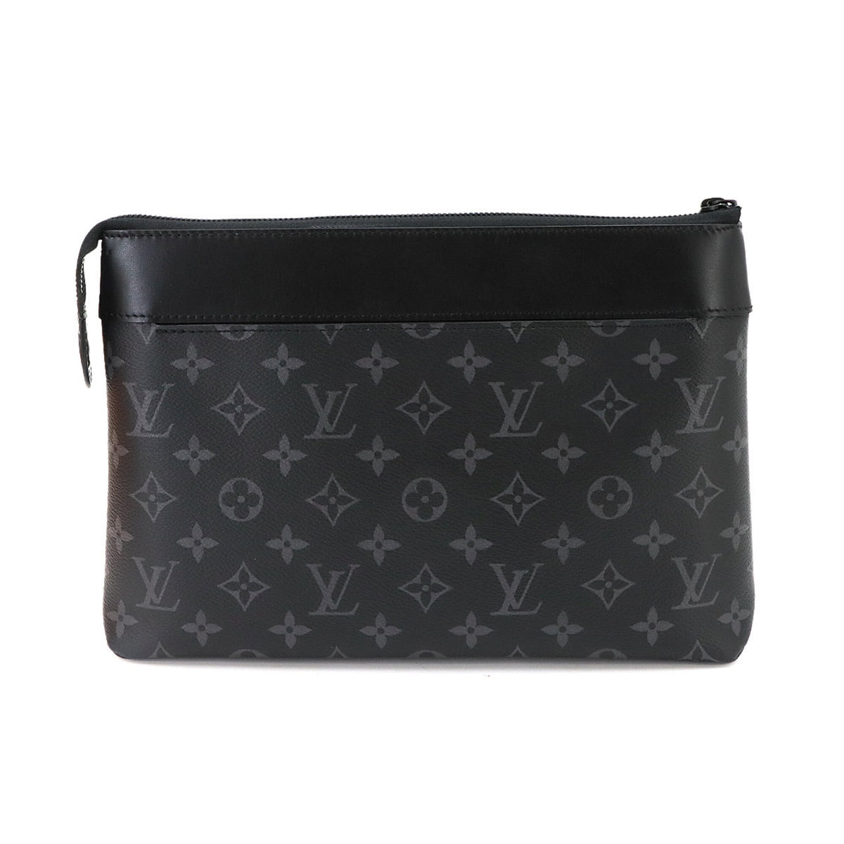 Louis Vuitton Black Monogram Eclipse Monogram Eclipse Clutch Bag Pochette (Pre-Owned)