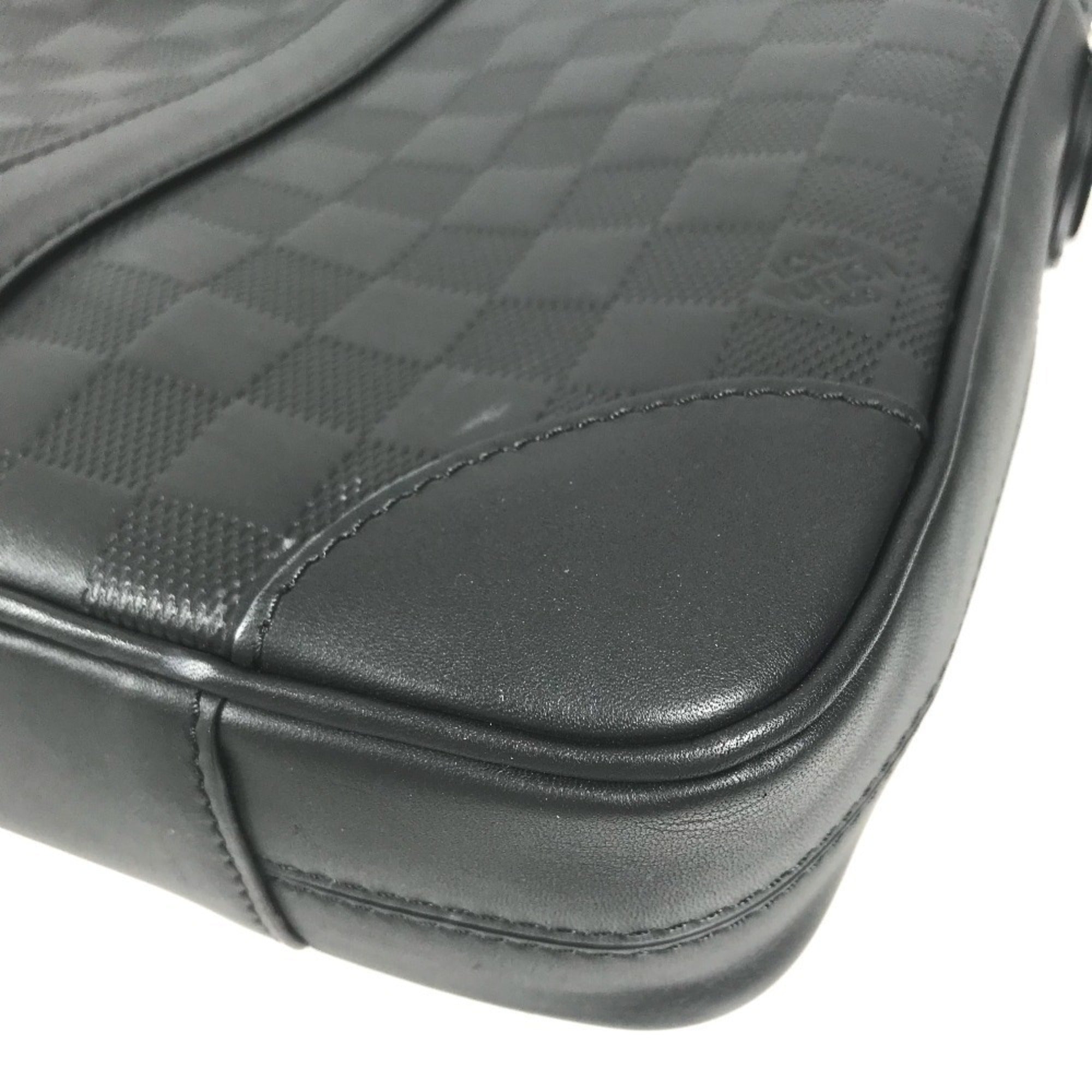 Louis Vuitton Black Infini Onyx Damier Infini Handbag Shoulder Bag (Pre-Owned)