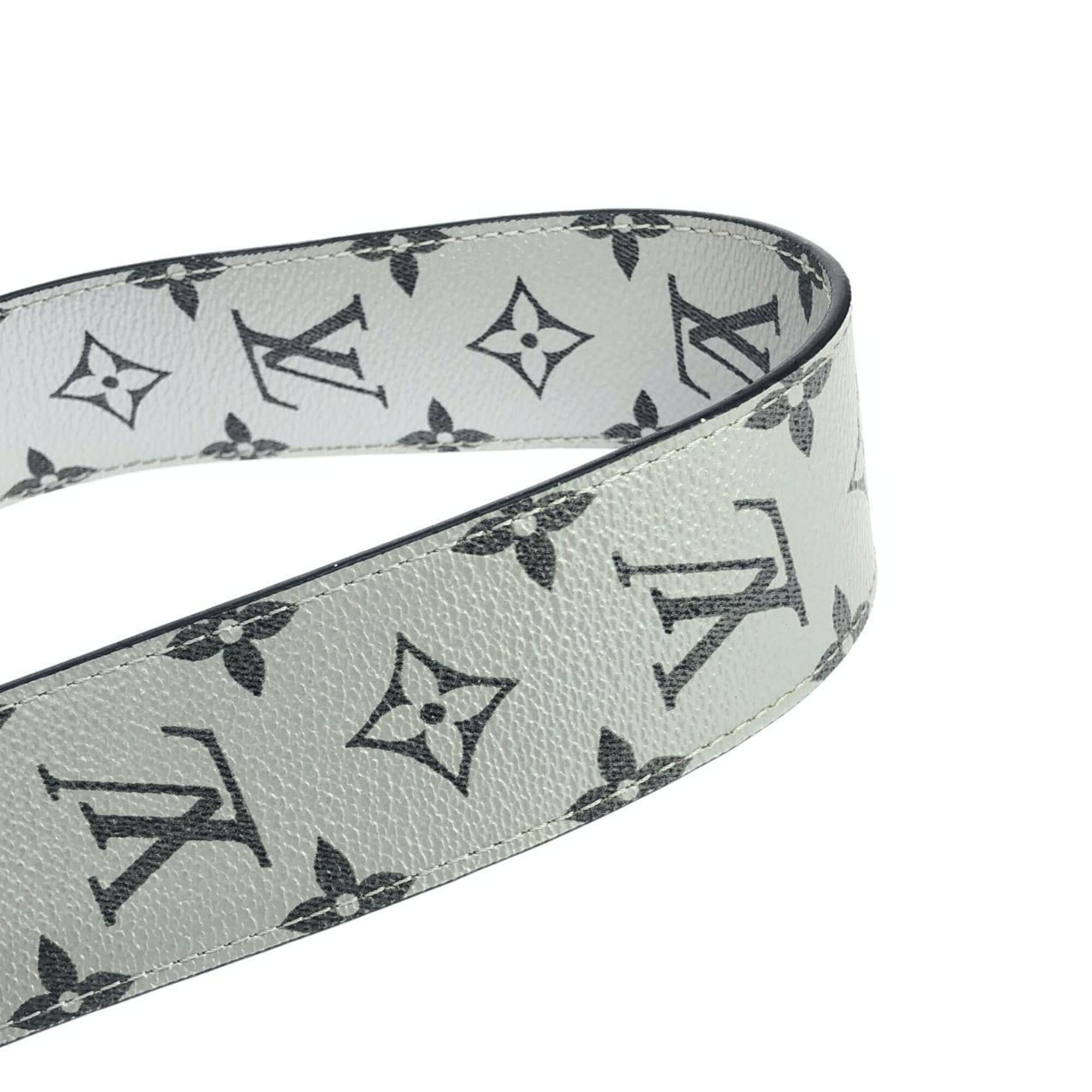 Louis Vuitton Monogram Silver Coated Canvas Shoulder Bag (Pre-Owned)