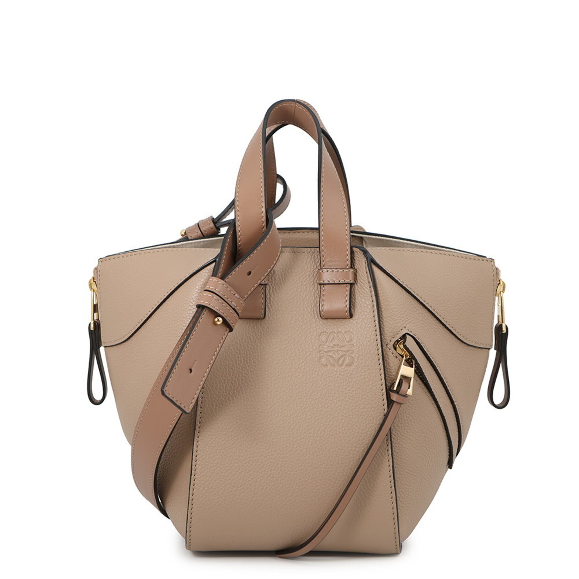 Loewe Beige Sand Leather Handbag (Pre-Owned)