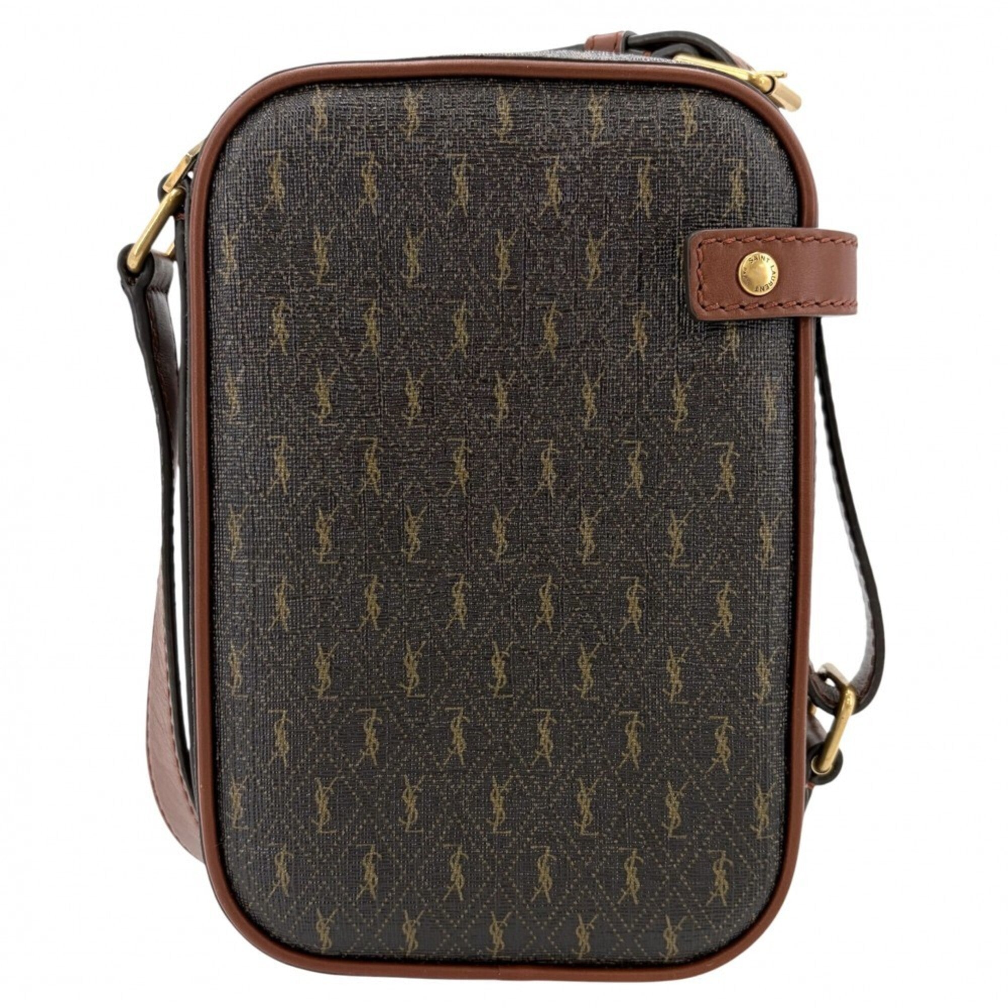 Saint Laurent Brown Leather Shoulder Bag (Pre-Owned)