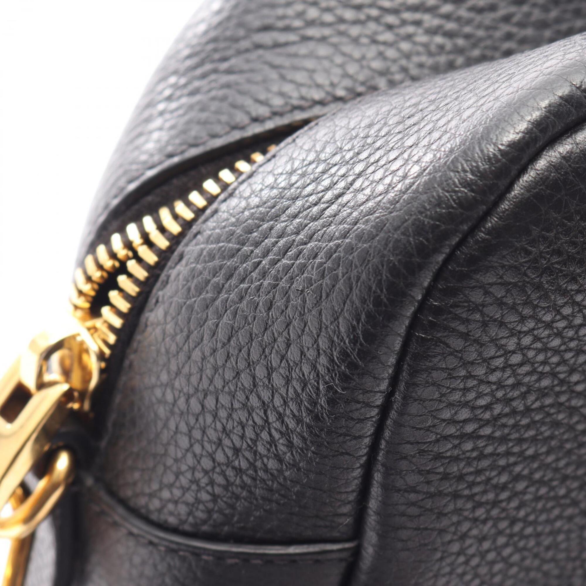 Prada Black Leather Handbag (Pre-Owned)